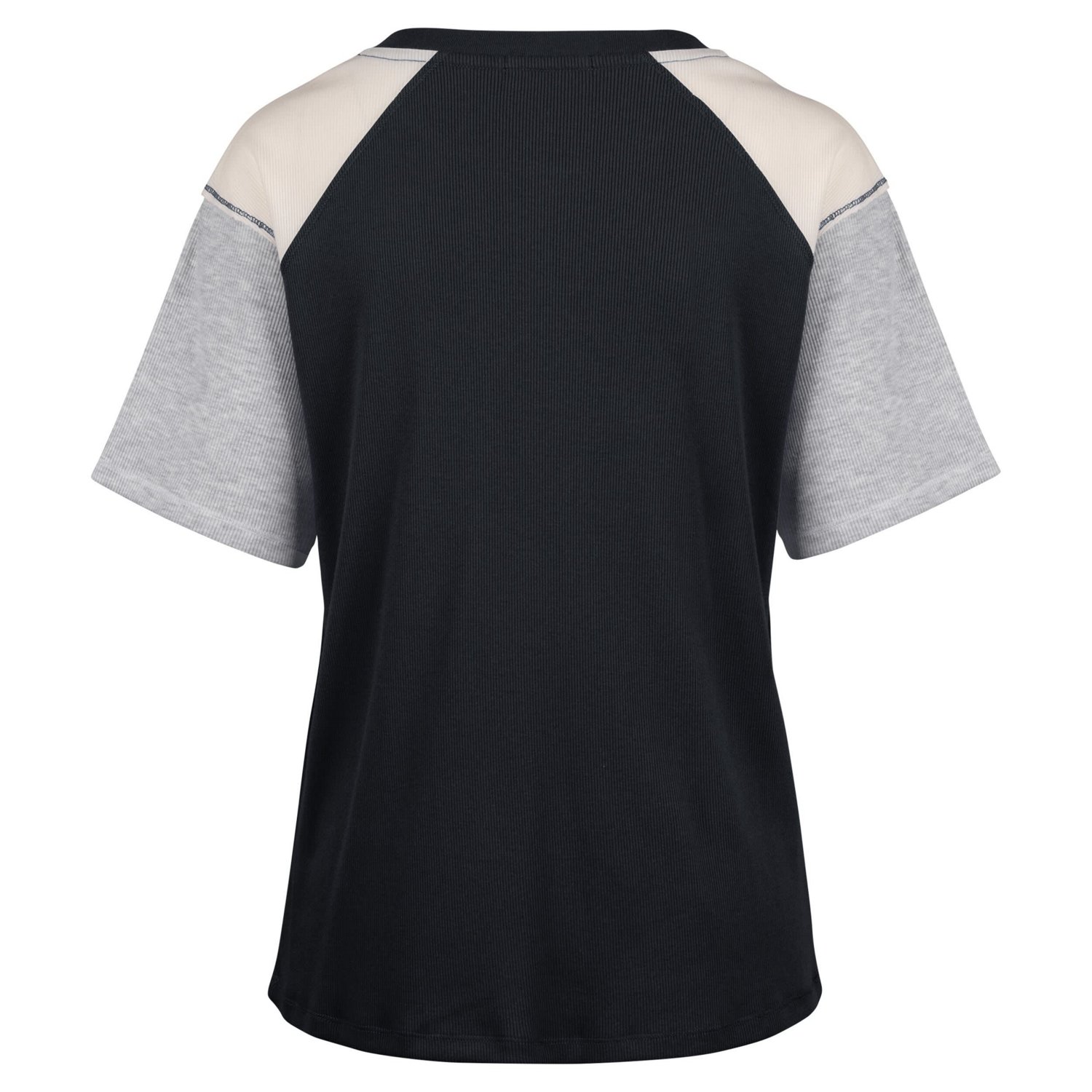 '47 Michigan Wolverines Underline Harvey Colorblock Raglan Henley T-Shirt - view number 3