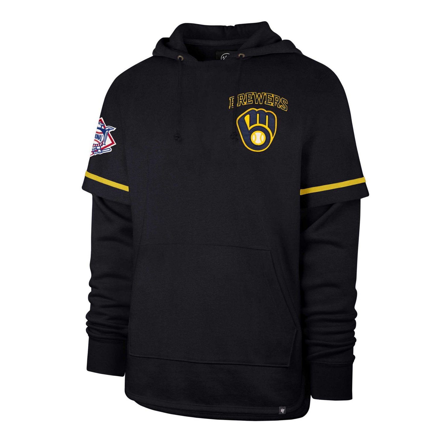 '47 Milwaukee Brewers Shortstop Pullover Hoodie - view number 2