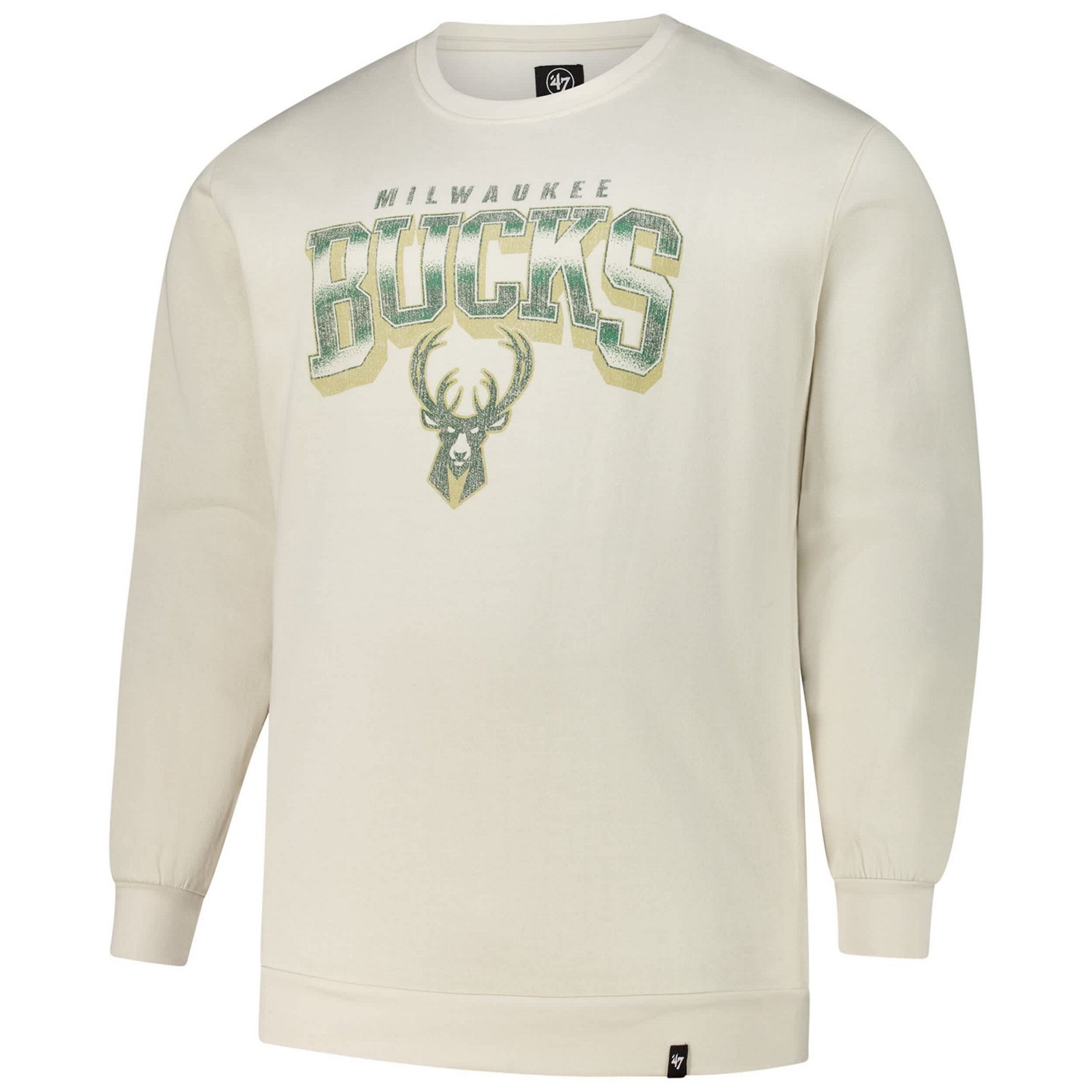 '47 Milwaukee Bucks Big  Tall Spotlight Headline Pullover Sweatshirt