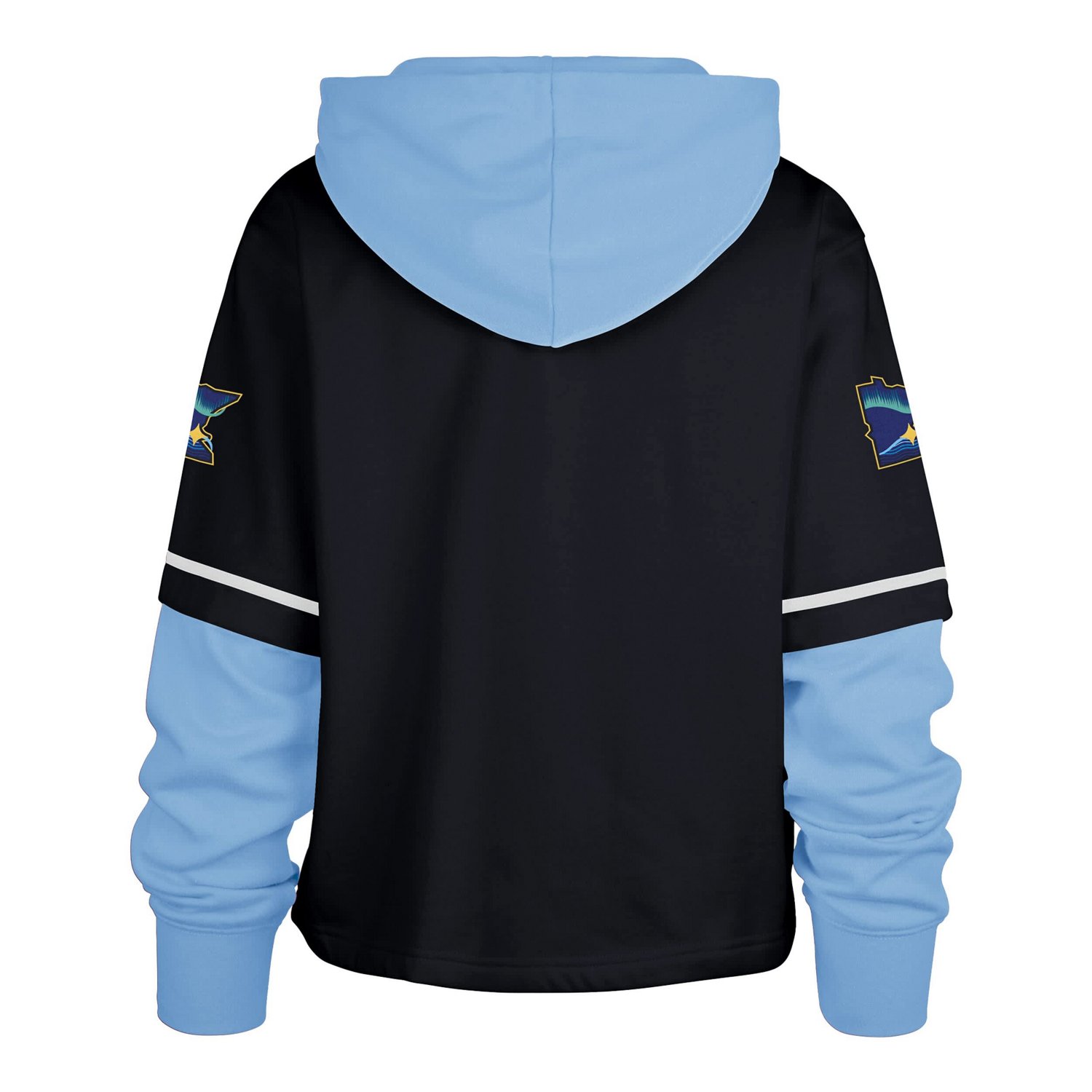 '47 Minnesota Twins City Connect Shortstop Cropped Pullover Hoodie - view number 3