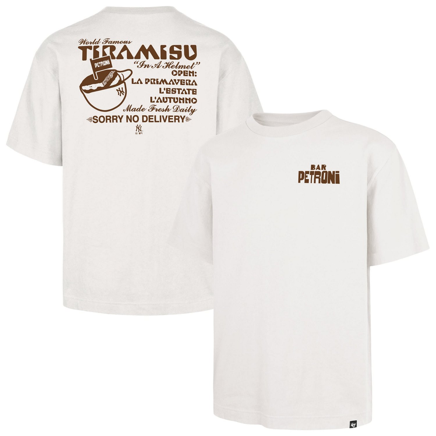 '47 New York Yankees Petroni Tiramisu Foundation T-Shirt