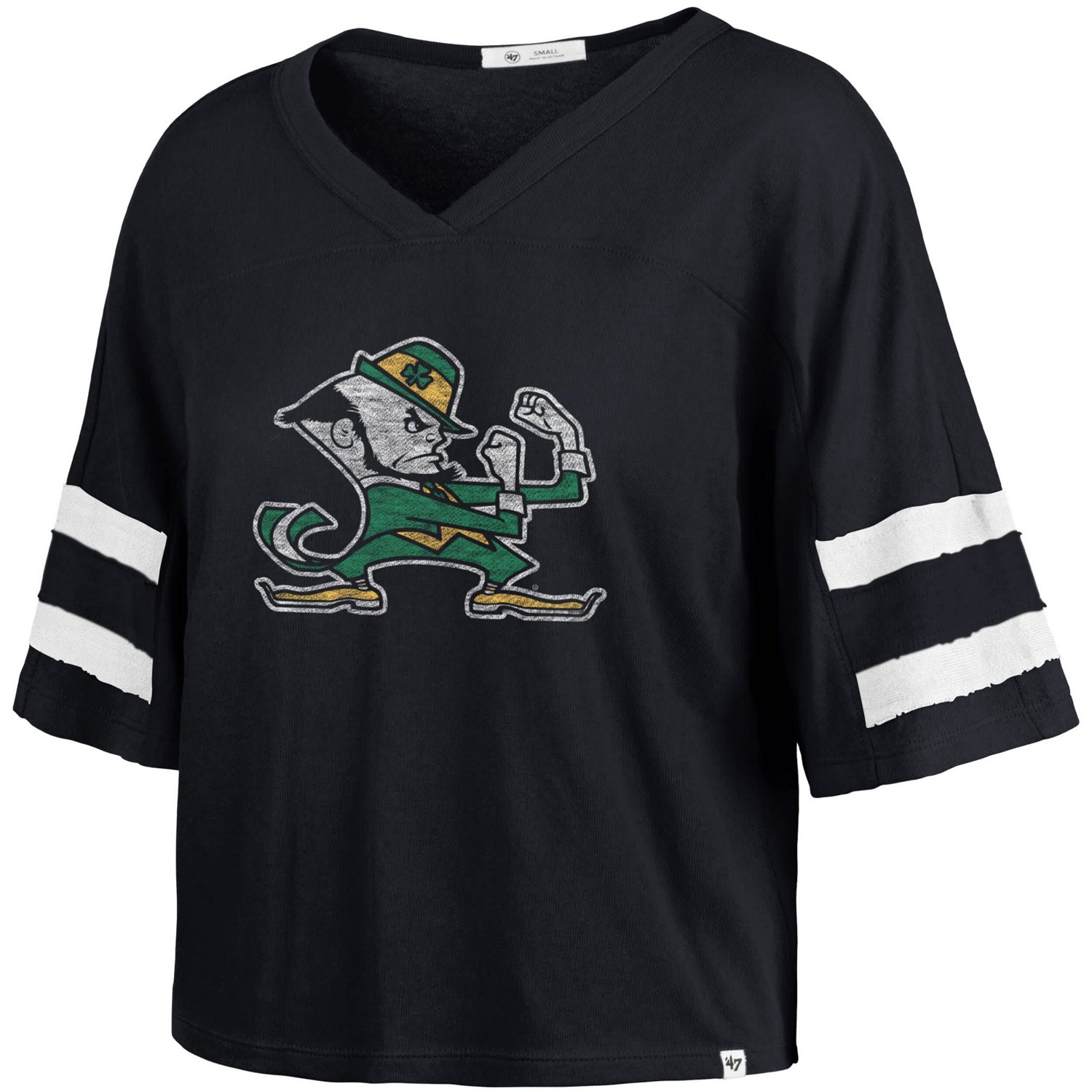 '47 Notre Dame Fighting Irish Premier Scout Sleeve Stripe Relaxed Dolman T-Shirt - view number 2