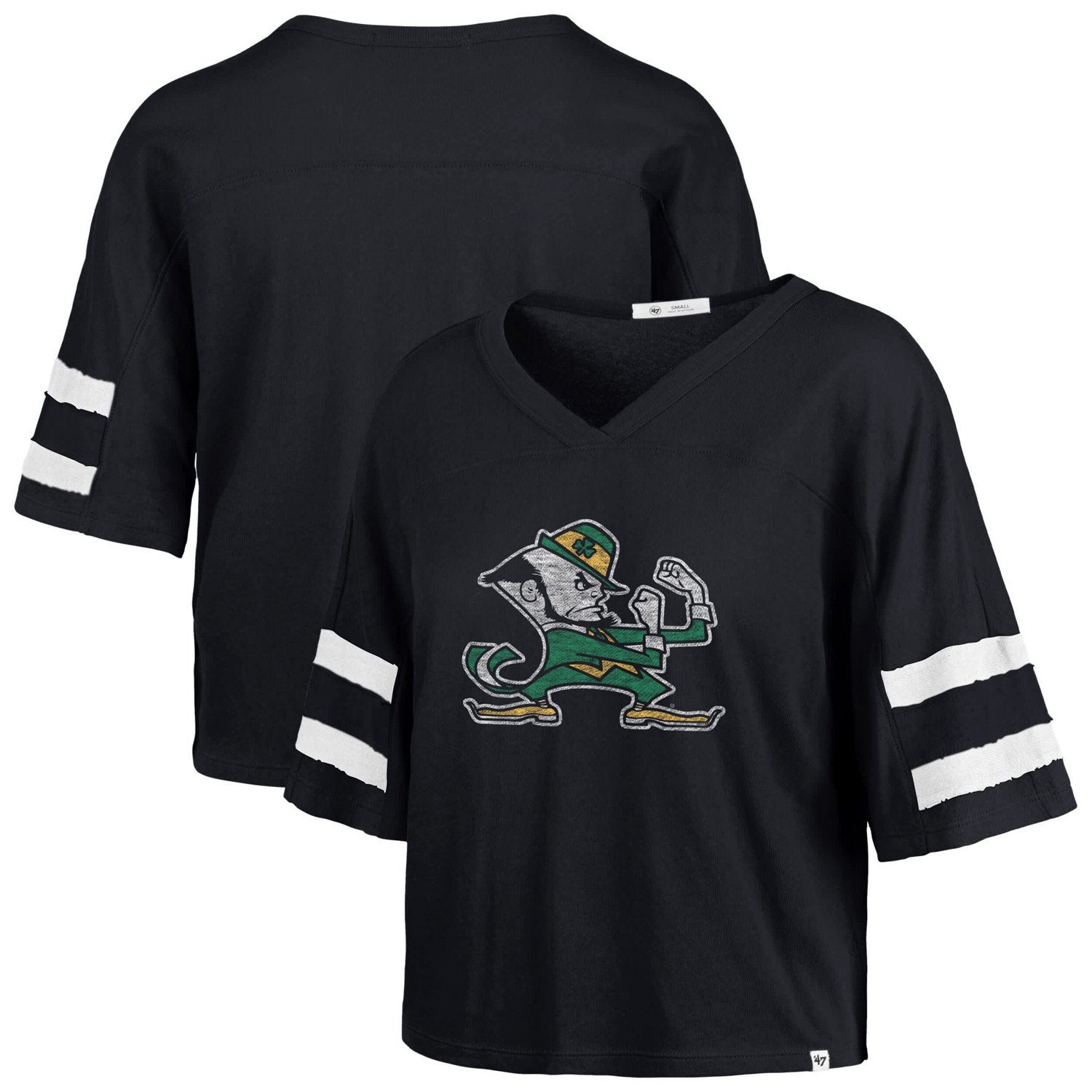 '47 Notre Dame Fighting Irish Premier Scout Sleeve Stripe Relaxed Dolman T-Shirt