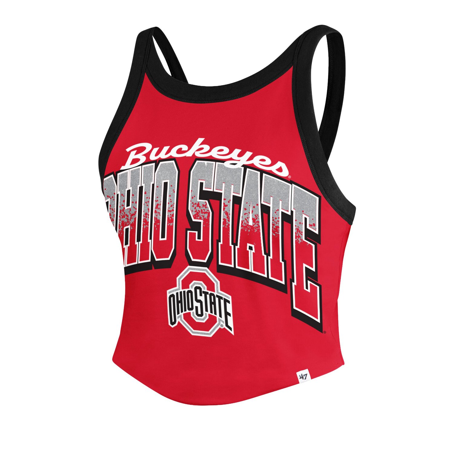 '47 Ohio State Buckeyes Shimmer Shadow Sporty Tank Top - view number 2