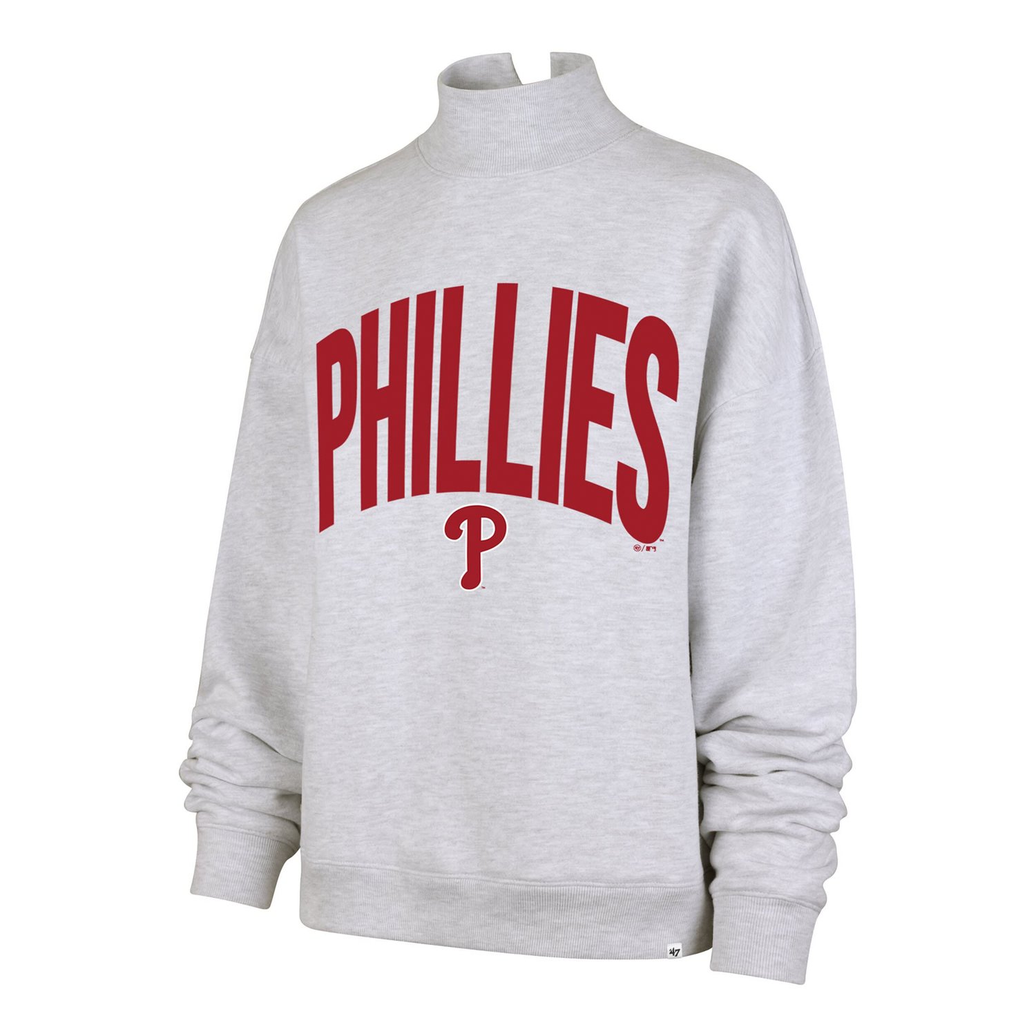 '47 Philadelphia Phillies Subtle Muse Mock Neck Sweatshirt - view number 2