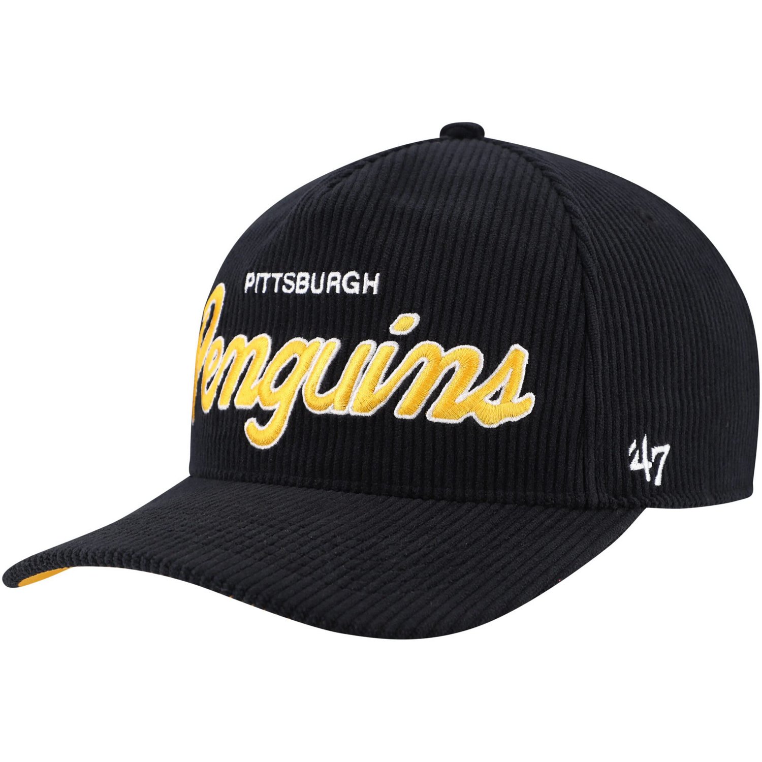 '47 Pittsburgh Penguins Crosstown Corduroy Hitch Adjustable Hat                                                                  - view number 3