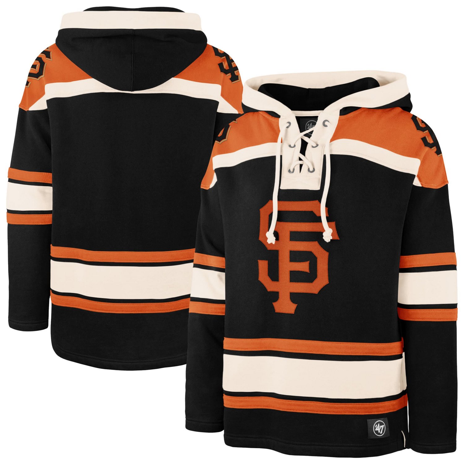 '47 San Francisco Giants Superior Lacer Pullover Hoodie - view number 1