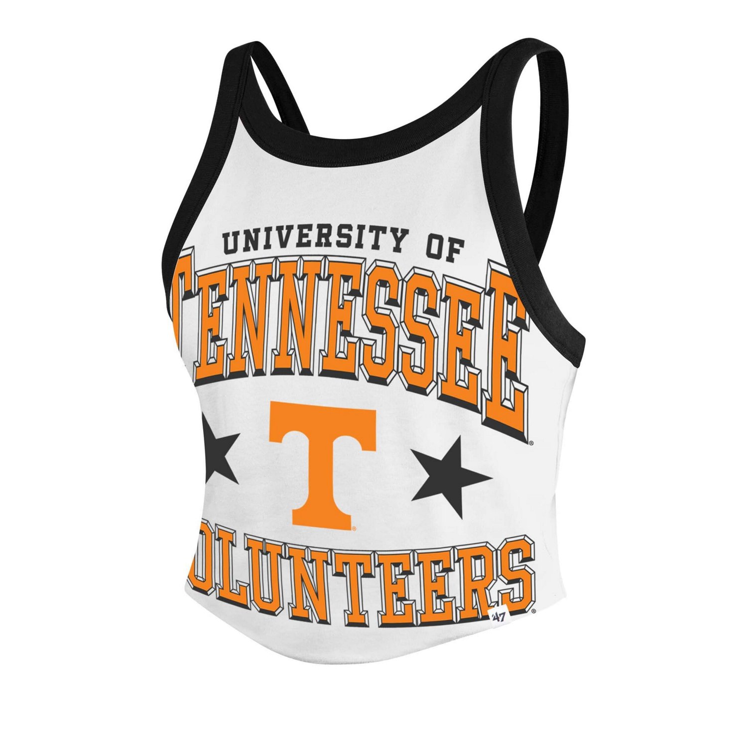 '47 Tennessee Volunteers Energize Sporty Cropped Racerback Tank Top - view number 2