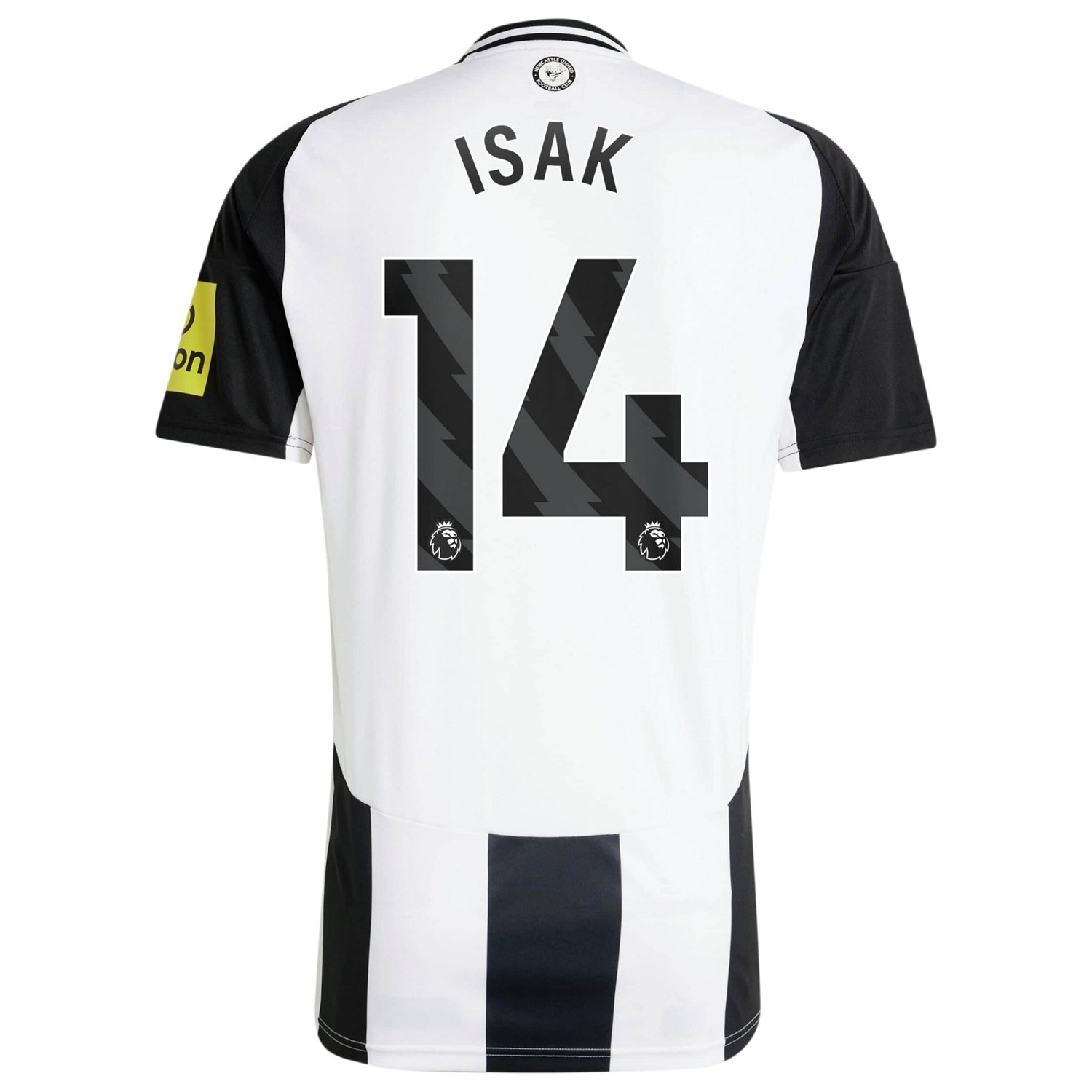 adidas Alexander Isak Newcastle United 2024 25 Home Replica Player Jersey - view number 3