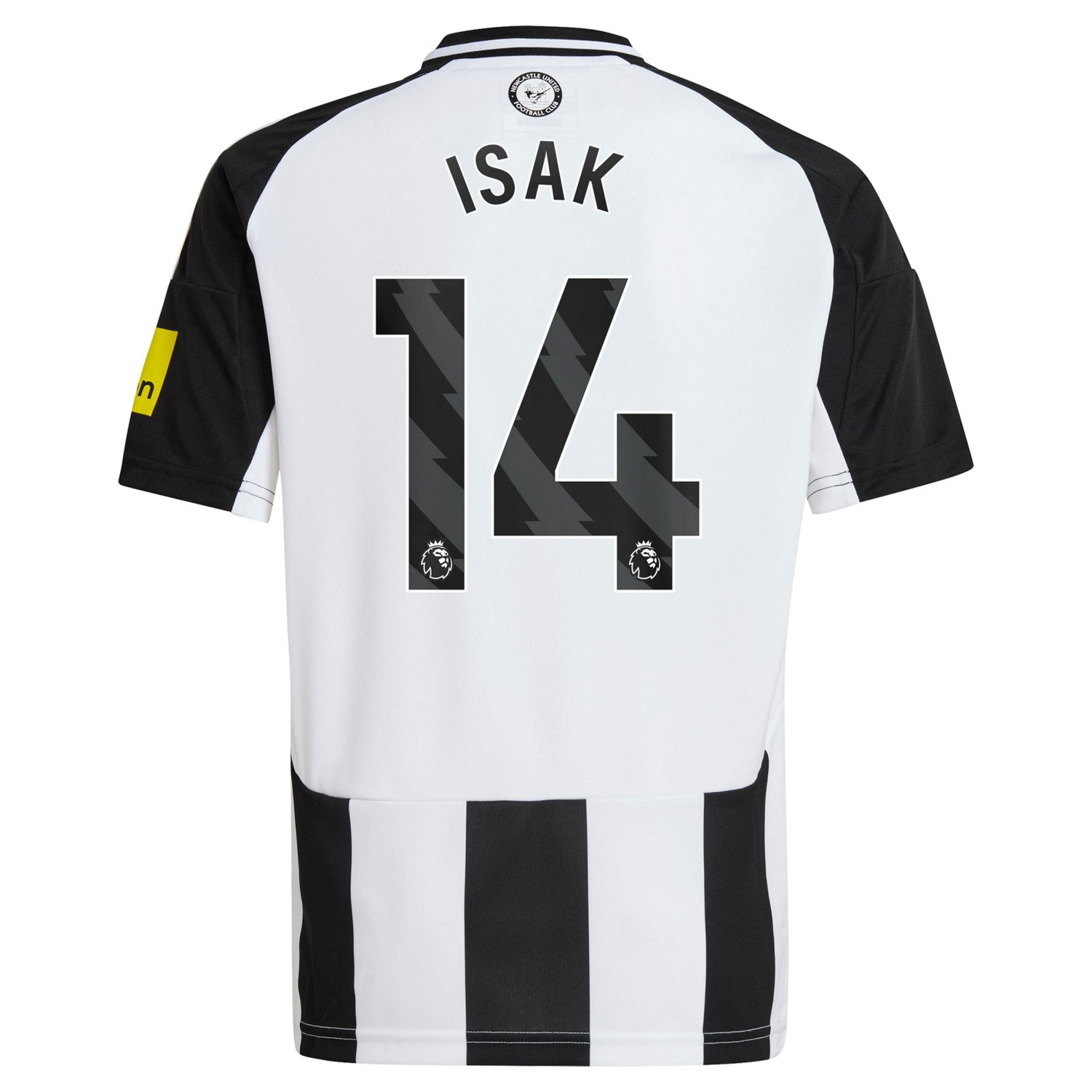 adidas Alexander Isak Newcastle United 2024 25 Home Replica Player Jersey - view number 3