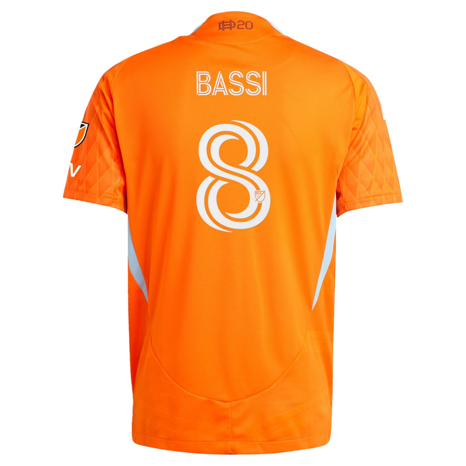 adidas Amine Bassi Houston Dynamo FC 2025 Season 20 Authentic Player Jersey - view number 3