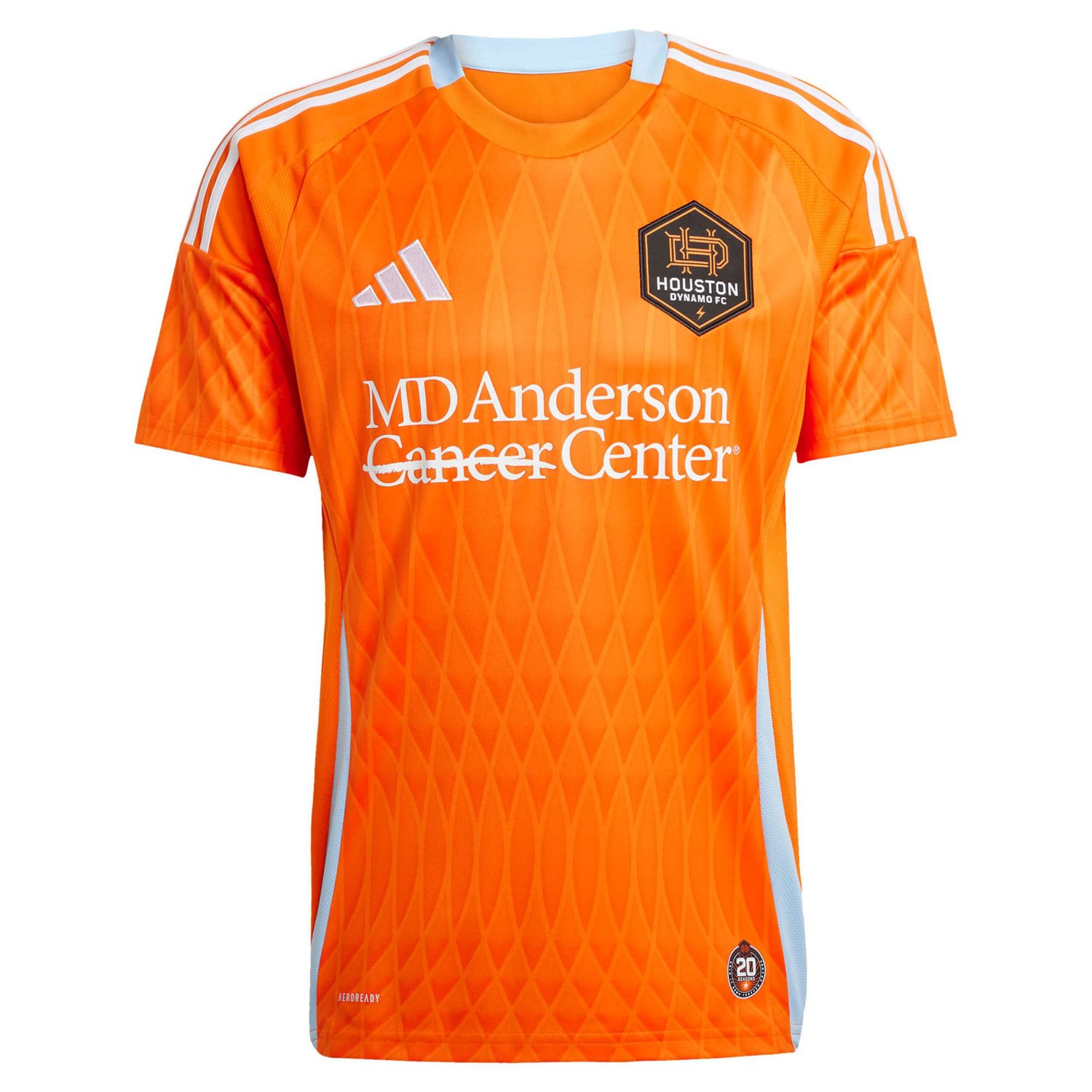 adidas Amine Bassi Houston Dynamo FC 2025 Season 20 Replica Player Jersey - view number 2