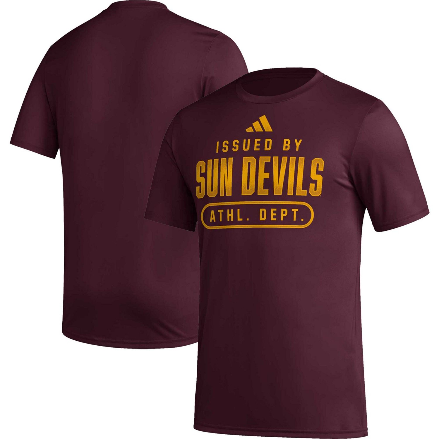 adidas Arizona State Sun Devils AEROREADY Pregame T-Shirt