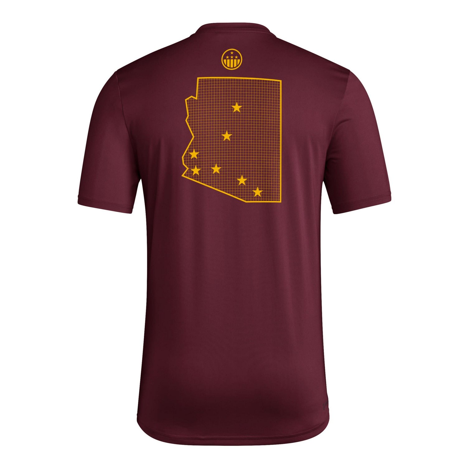 adidas Arizona State Sun Devils Honor  Support Pre-Game T-Shirt - view number 3