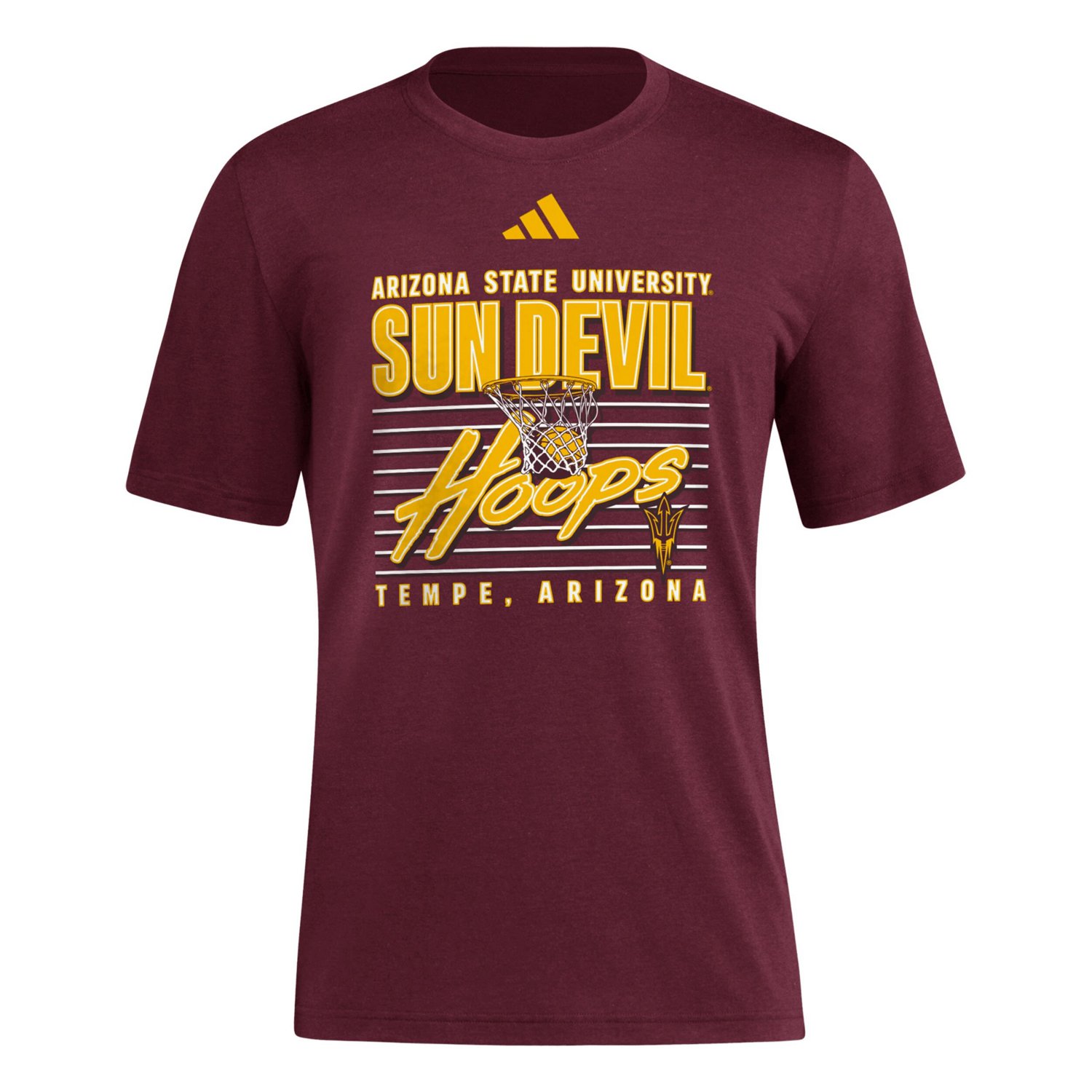 売れ筋商品|||アディダス Tシャツ トップス レディース Men's Maroon Arizona State Sun Devils Locker Lines Softball Fresh T-shirt Maroon mens-adidas-maroon-arizona-