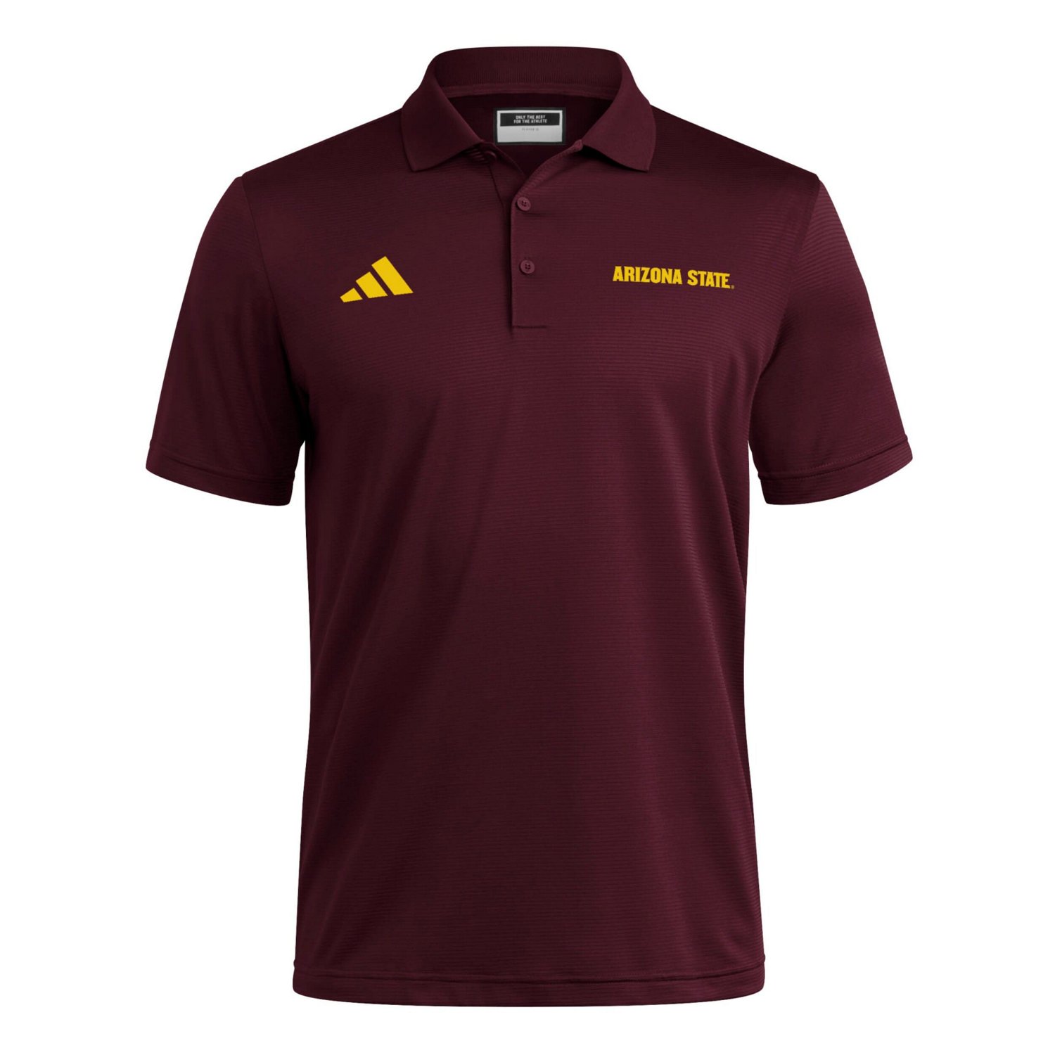 adidas Arizona State Sun Devils Ultimate 365 Ottoman Polo Shirt - view number 2