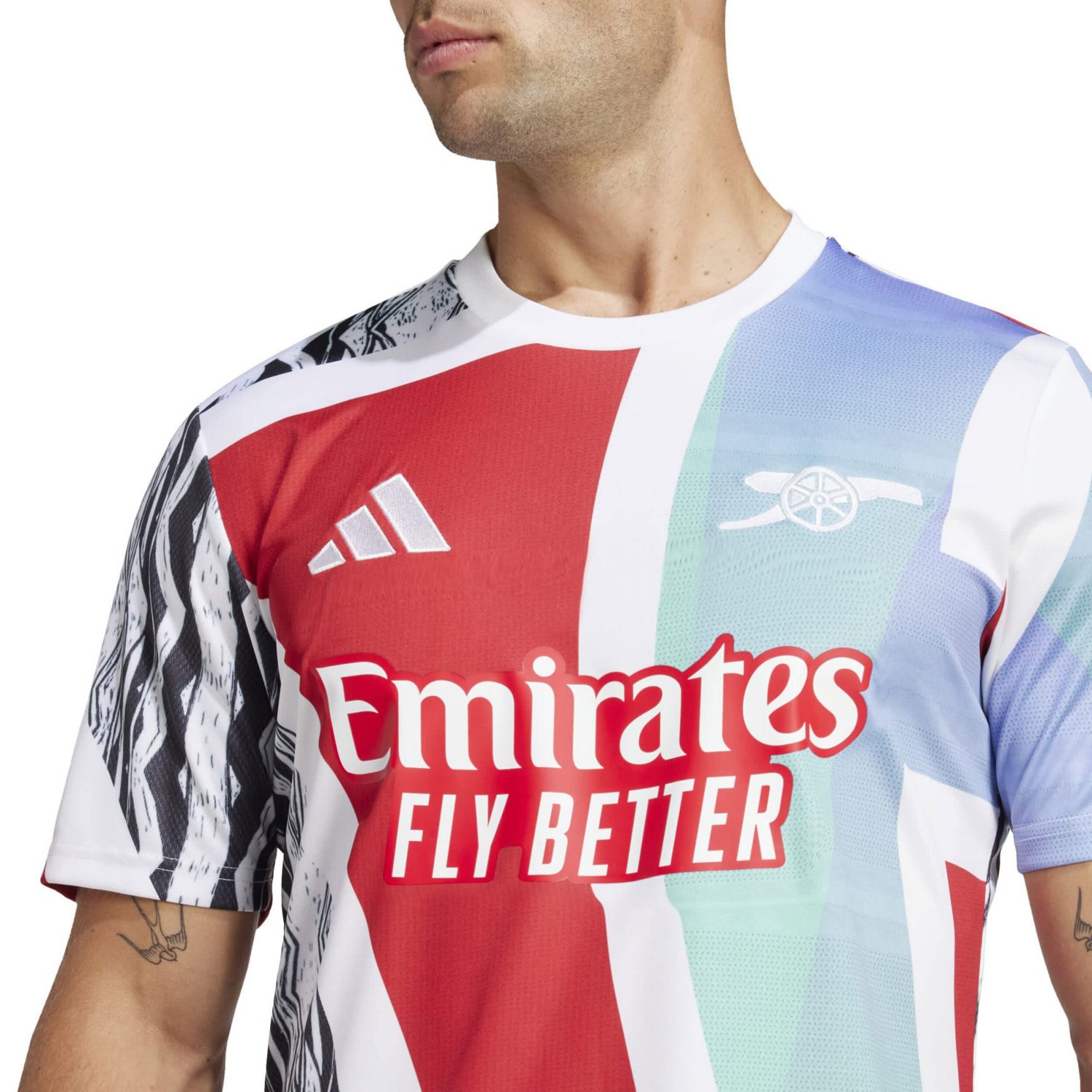 adidas Arsenal 2024 25 Pre-Match Top - view number 3