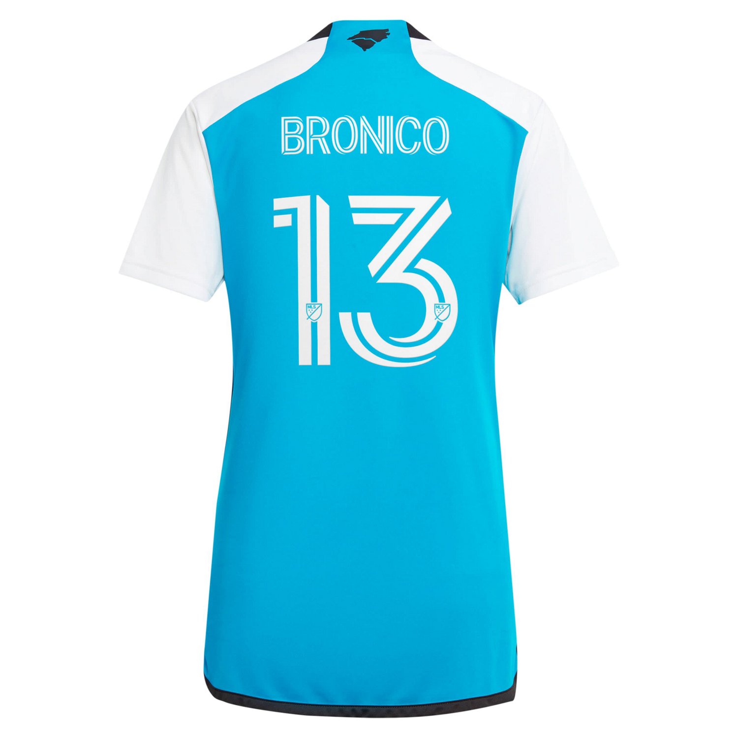 adidas Brandt Bronico Charlotte FC 2024 The Carolina Kit Explore Replica Player Jersey - view number 3