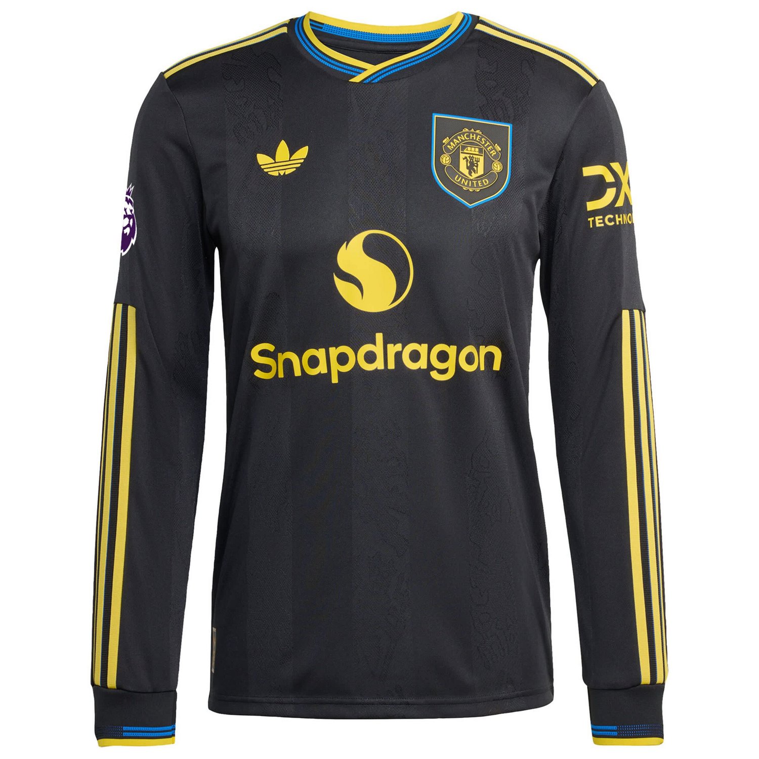adidas Bruno Fernandes Manchester United 2025 26 Third Authentic Long Sleeve Player Jersey - view number 2