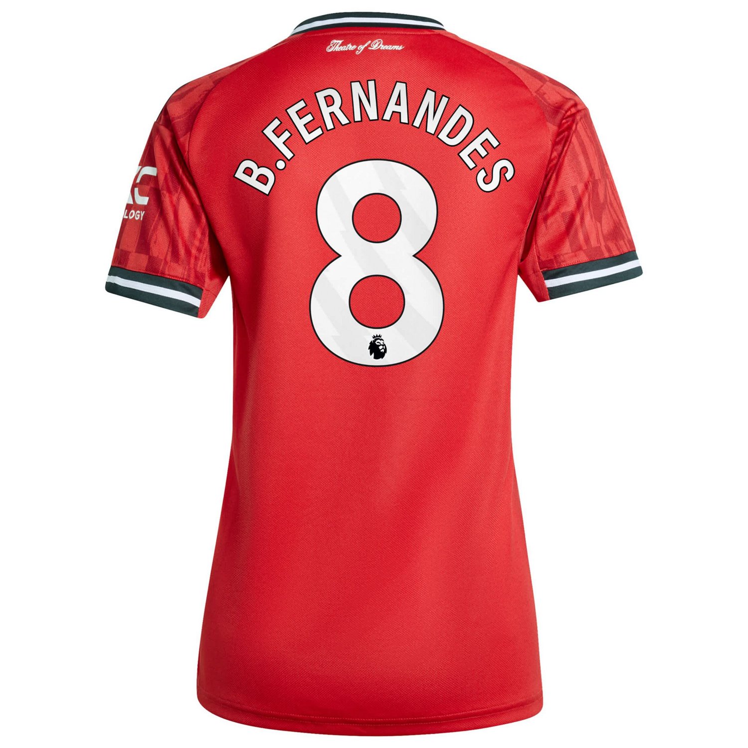 adidas Bruno Fernandes Manchester United Home 2025 26 Replica Player Jersey - view number 3