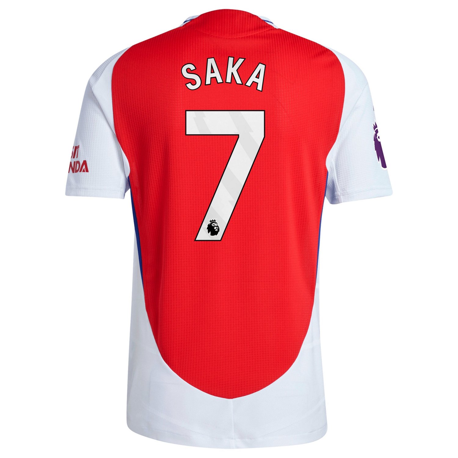 adidas Bukayo Saka Arsenal 2024 25 Home Authentic Player Jersey - view number 3