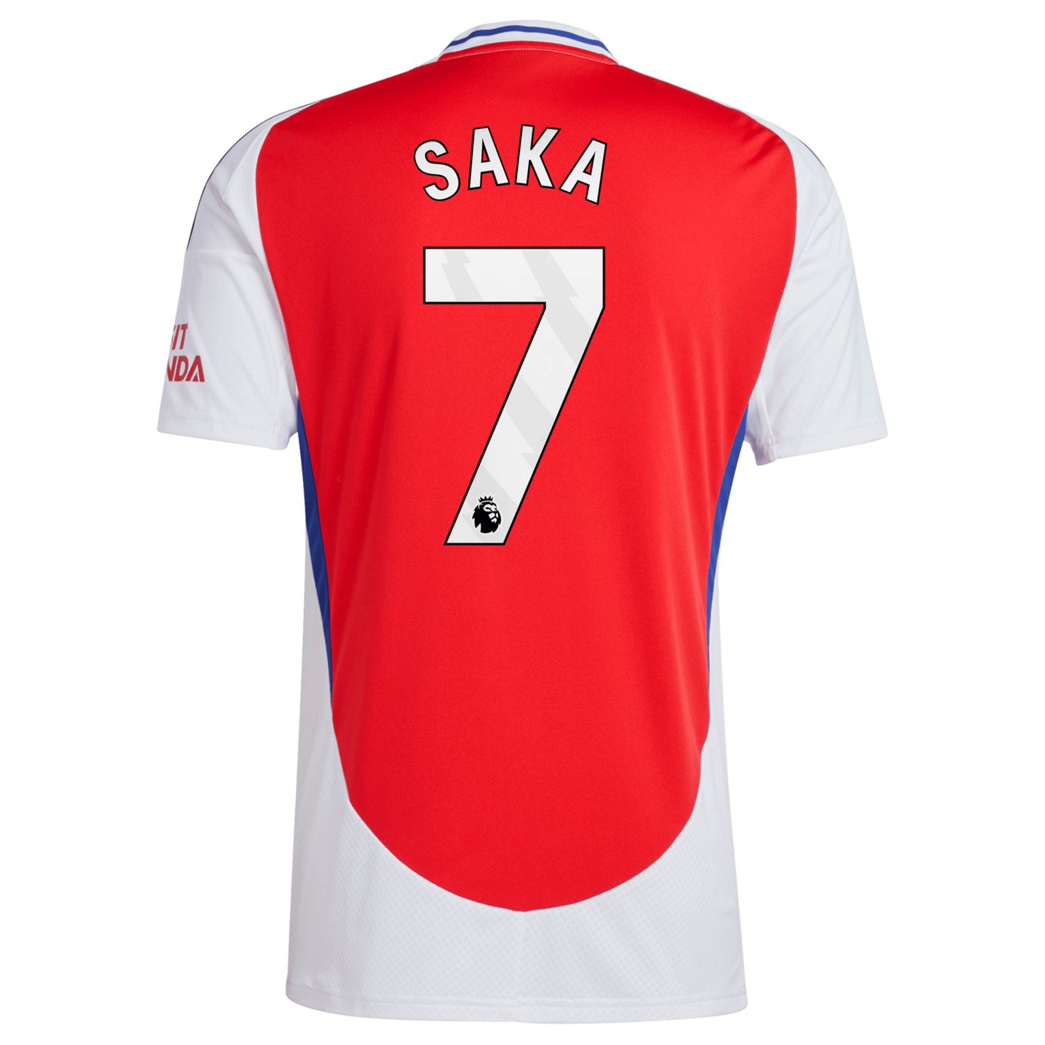 adidas Bukayo Saka Arsenal 2024 25 Home Replica Player Jersey - view number 3