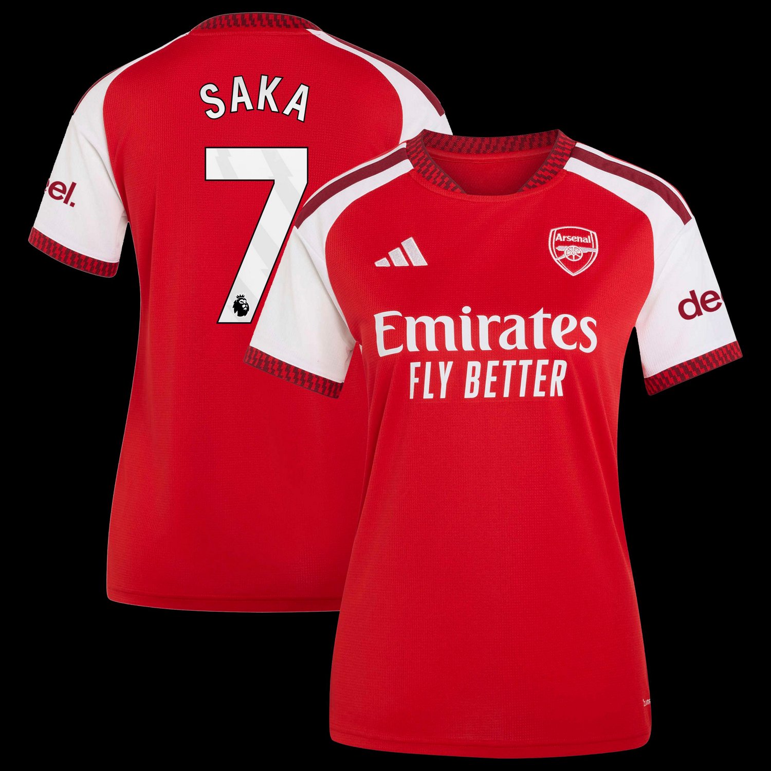 adidas Bukayo Saka Arsenal 2026 27 Home Replica Jersey