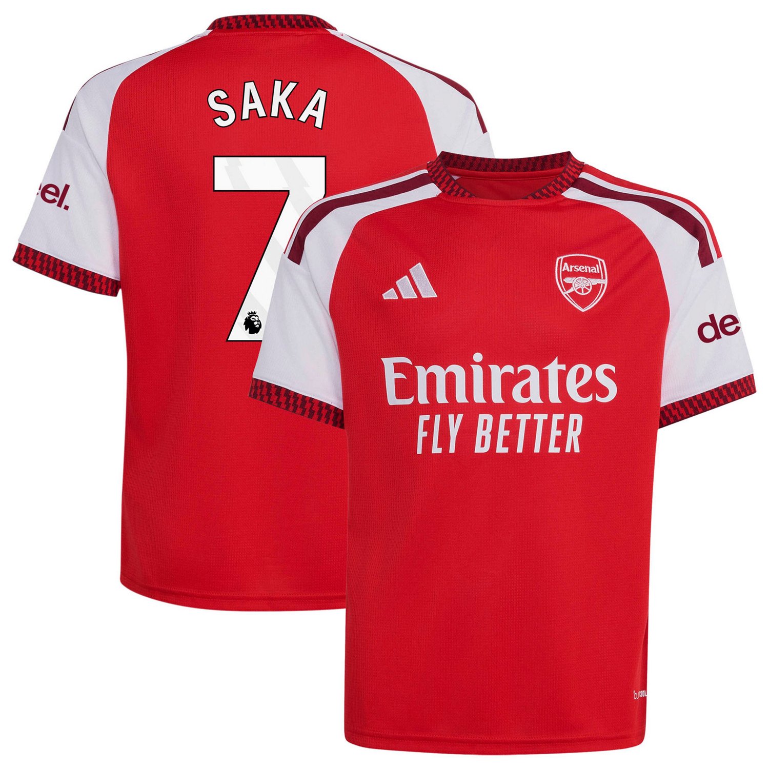 adidas Bukayo Saka Arsenal 2026 27 Home Replica Jersey | Academy