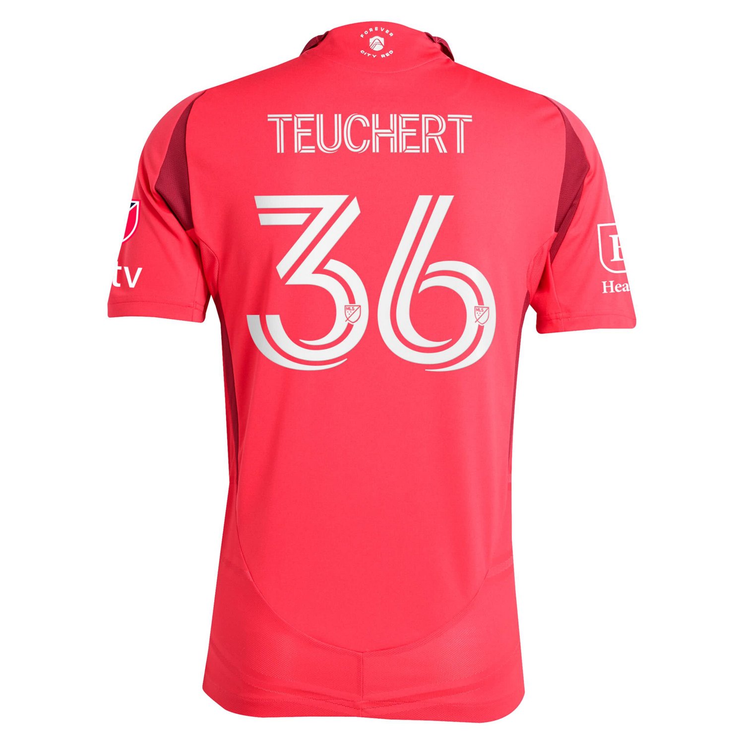 adidas Cedric Teuchert St Louis CITY SC 2025 Forever Authentic Player Jersey