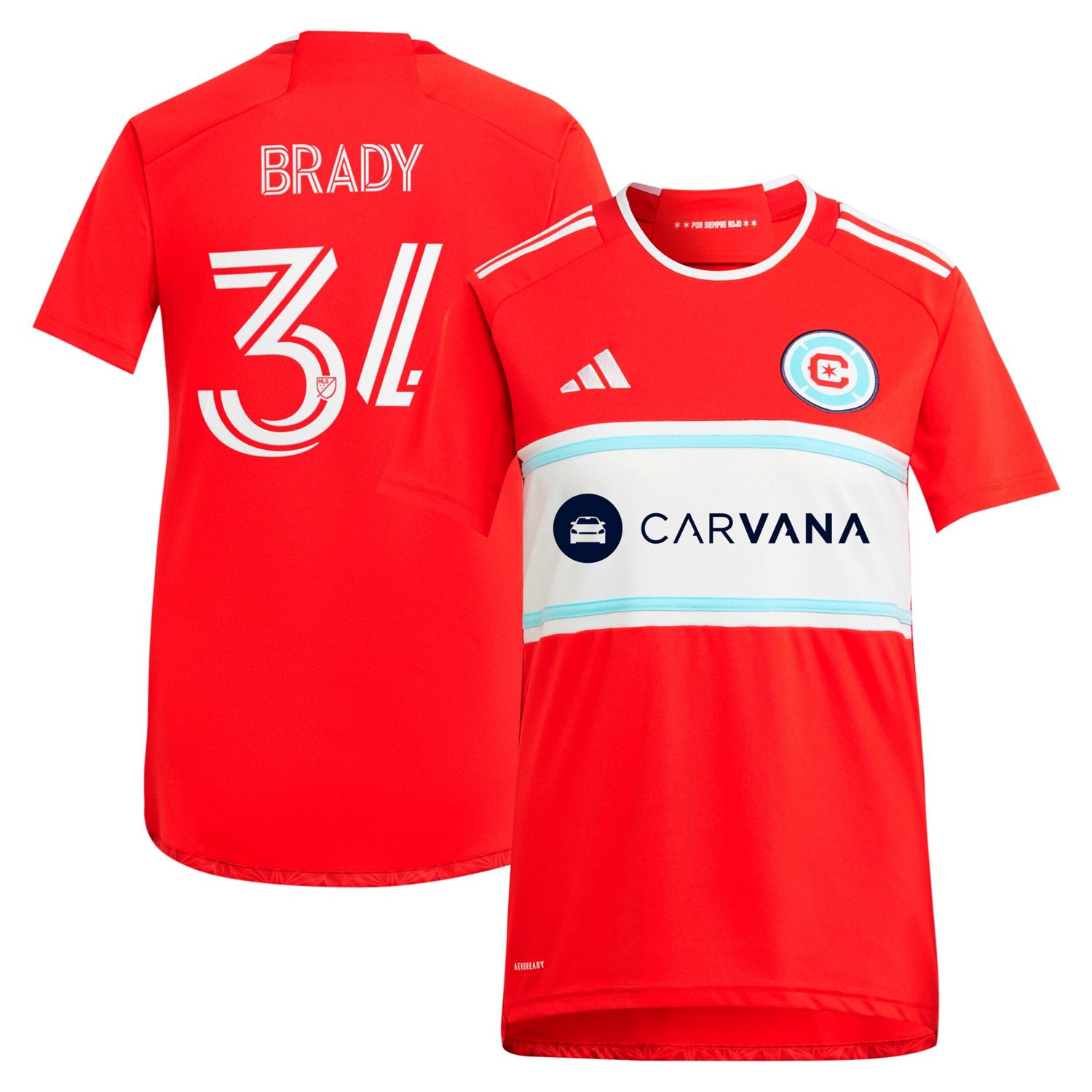 adidas Chris Brady Chicago Fire 2024 Return To Replica Player Jersey - view number 1