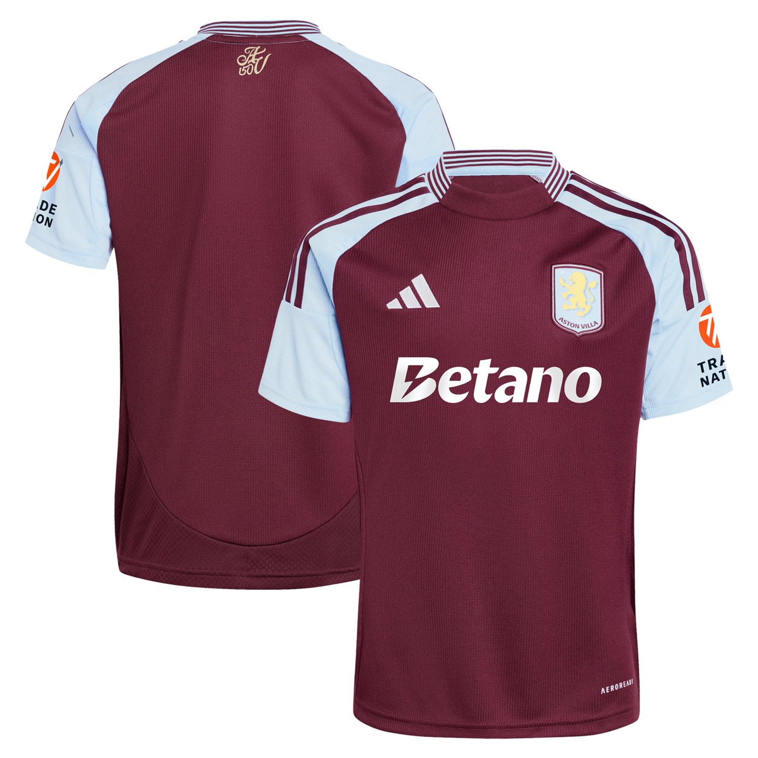 adidas Claret Aston Villa 2024 25 Home Replica Jersey                                                                            - view number 1