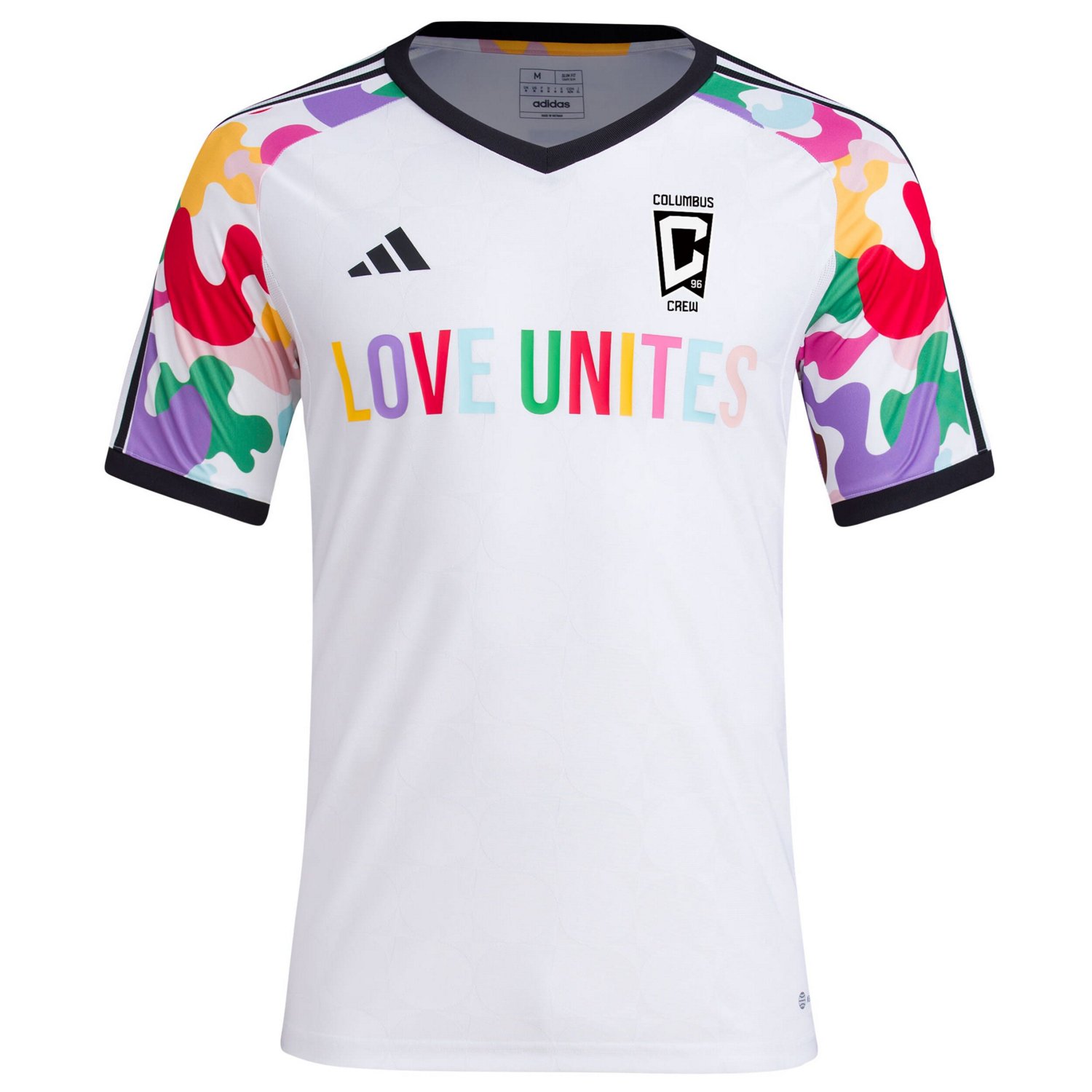 adidas Columbus Crew 2023 Pride Pre-Match Top                                                                                    - view number 2