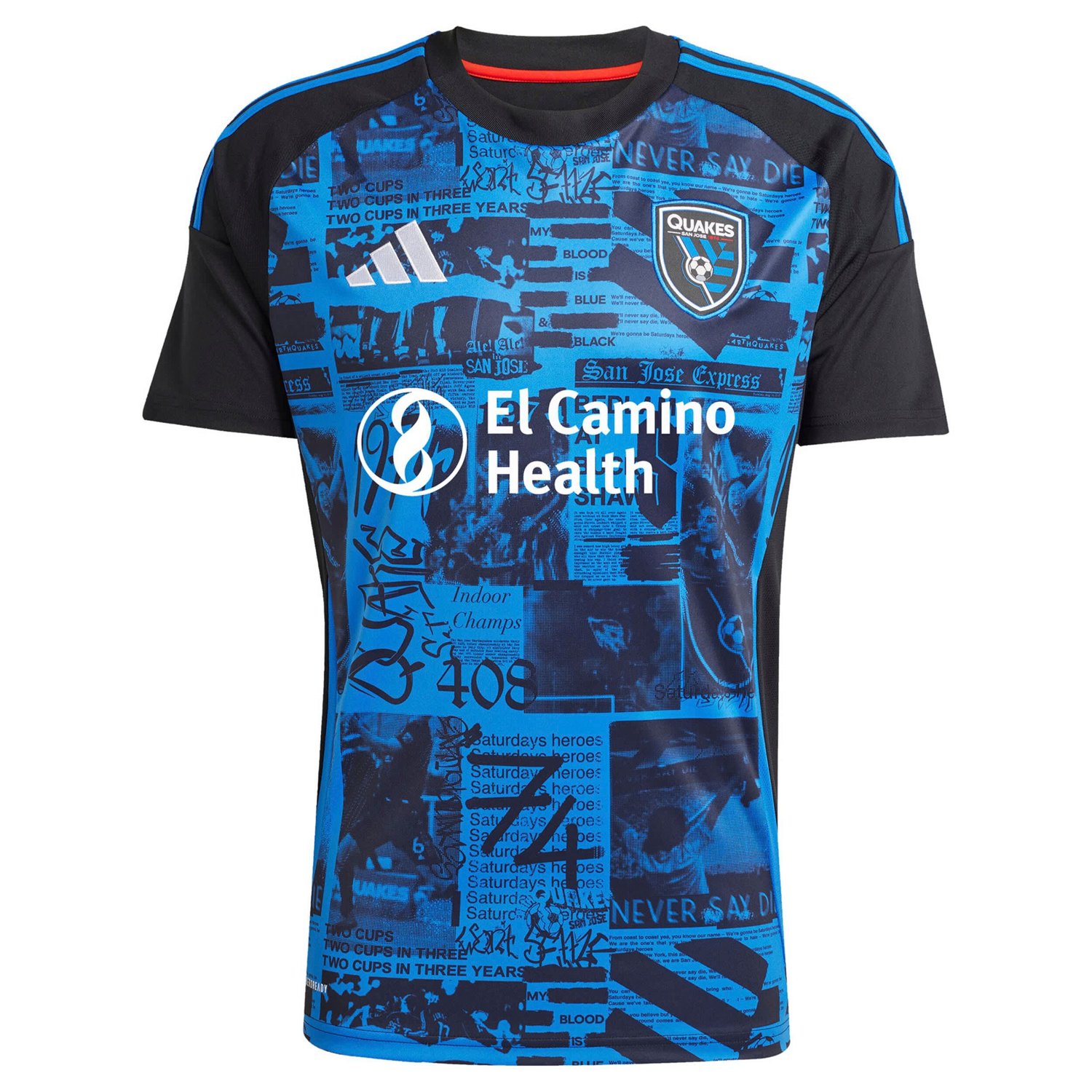 adidas Cristian Arango San Jose Earthquakes 2025 Headliner Replica Player Jersey - view number 2