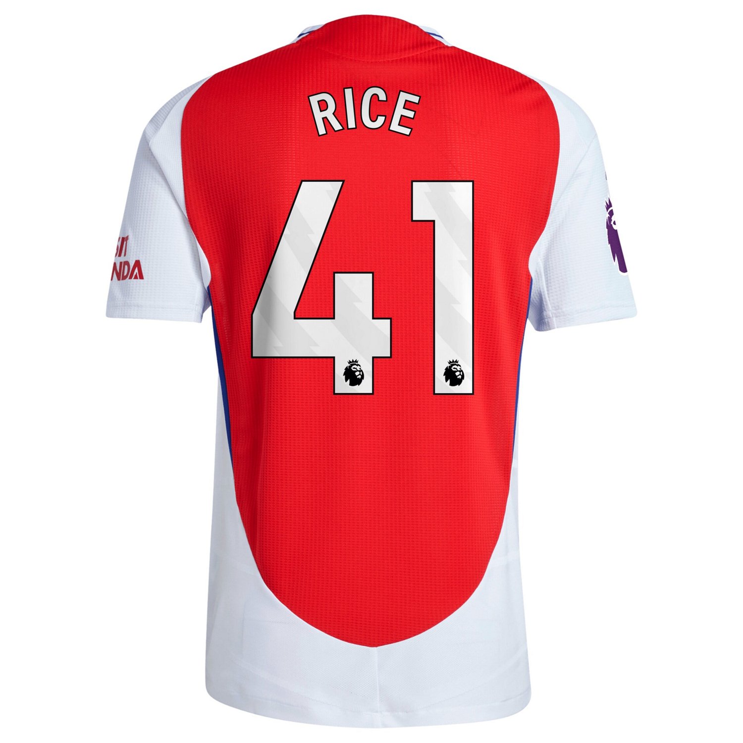 adidas Declan Rice Arsenal 2024 25 Home Authentic Player Jersey - view number 3