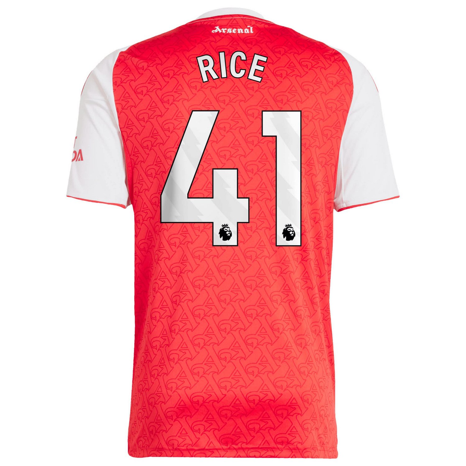 adidas Declan Rice Arsenal 2025 26 Home Replica Player Jersey - view number 3