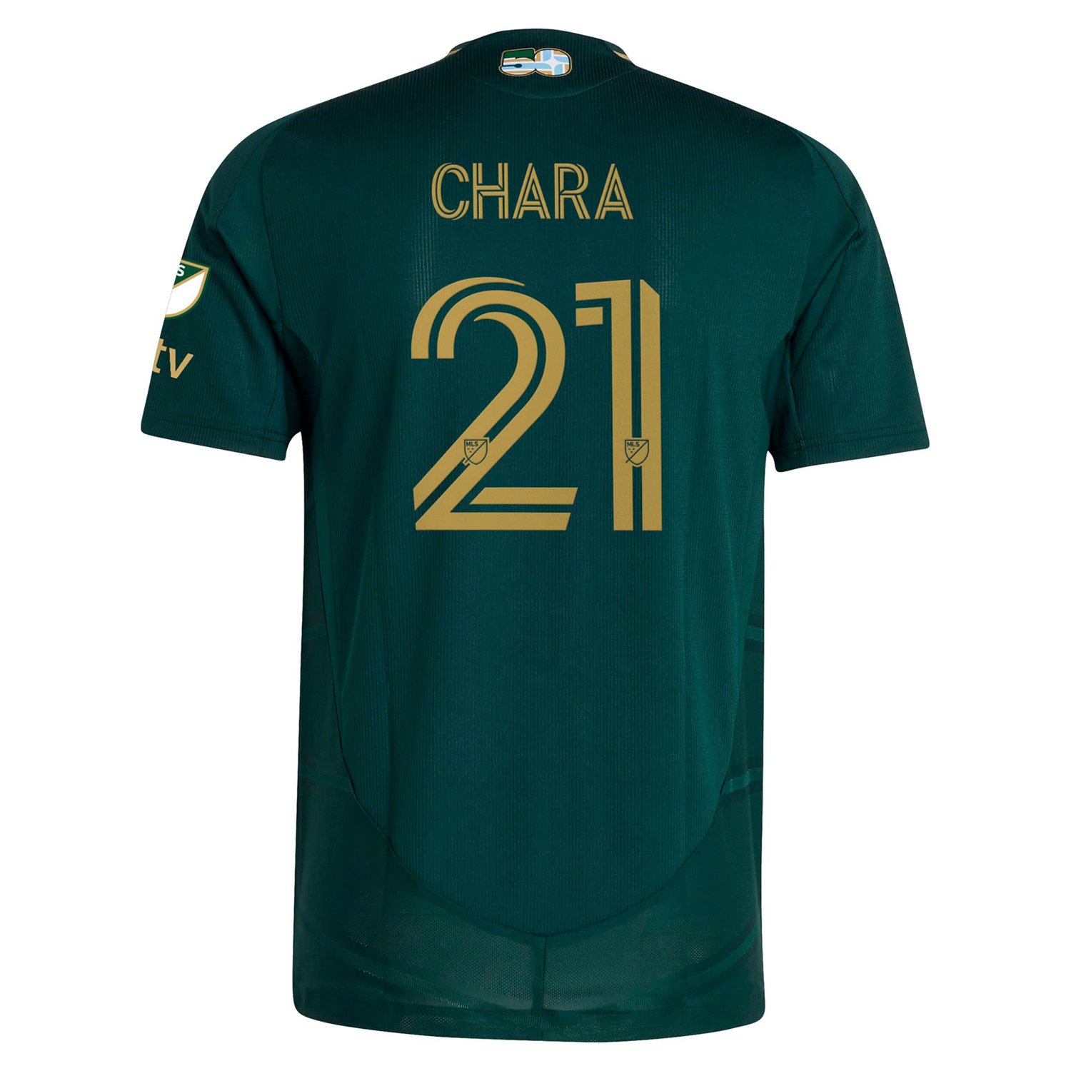adidas Diego Chara Portland Timbers 2025 Forever  Gold Authentic Player Jersey - view number 3