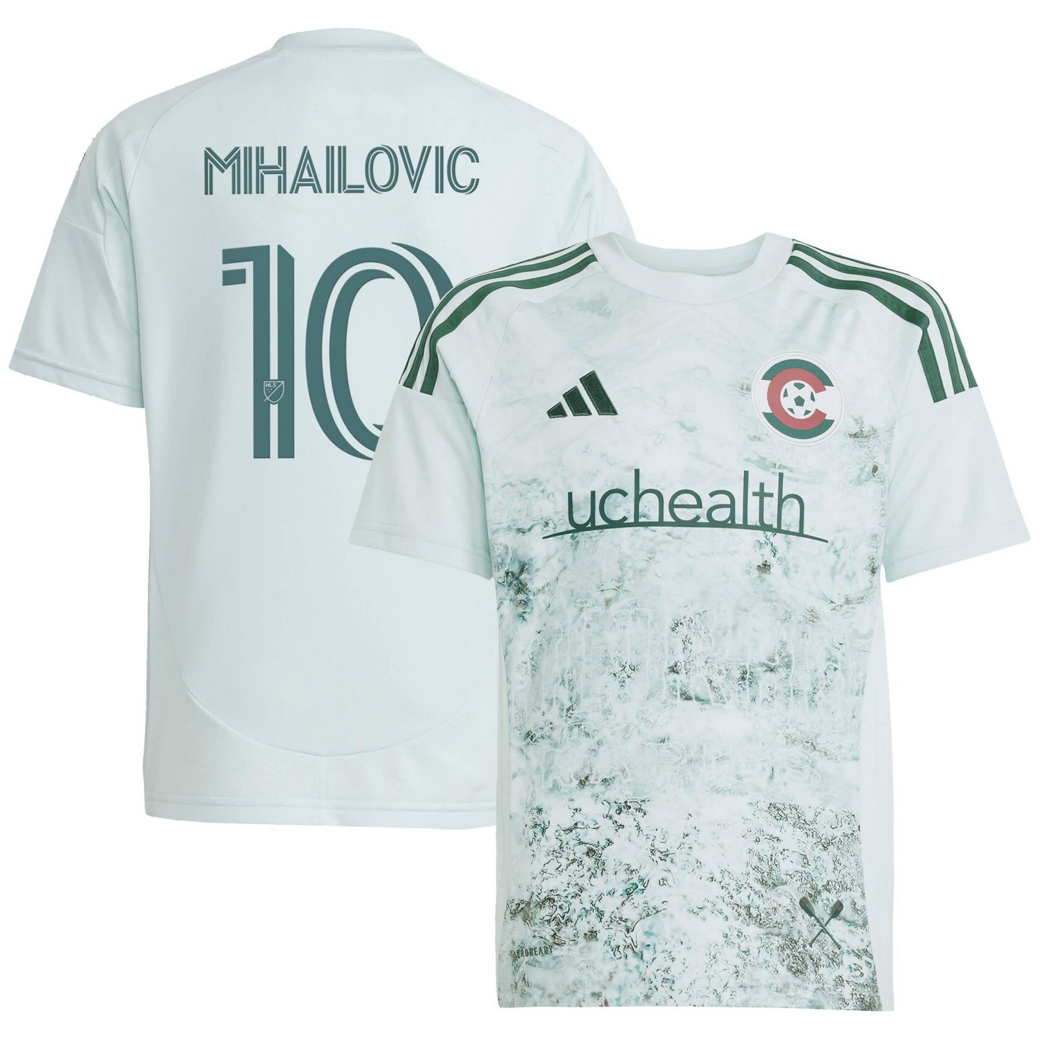 adidas Djordje Mihailovic Colorado Rapids 2025 Headwaters Replica Player Jersey - view number 1