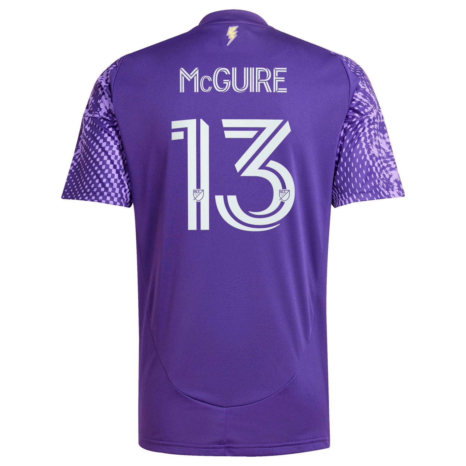 adidas Duncan McGuire Orlando City SC 2025 Perfect Storm Replica Player Jersey - view number 3