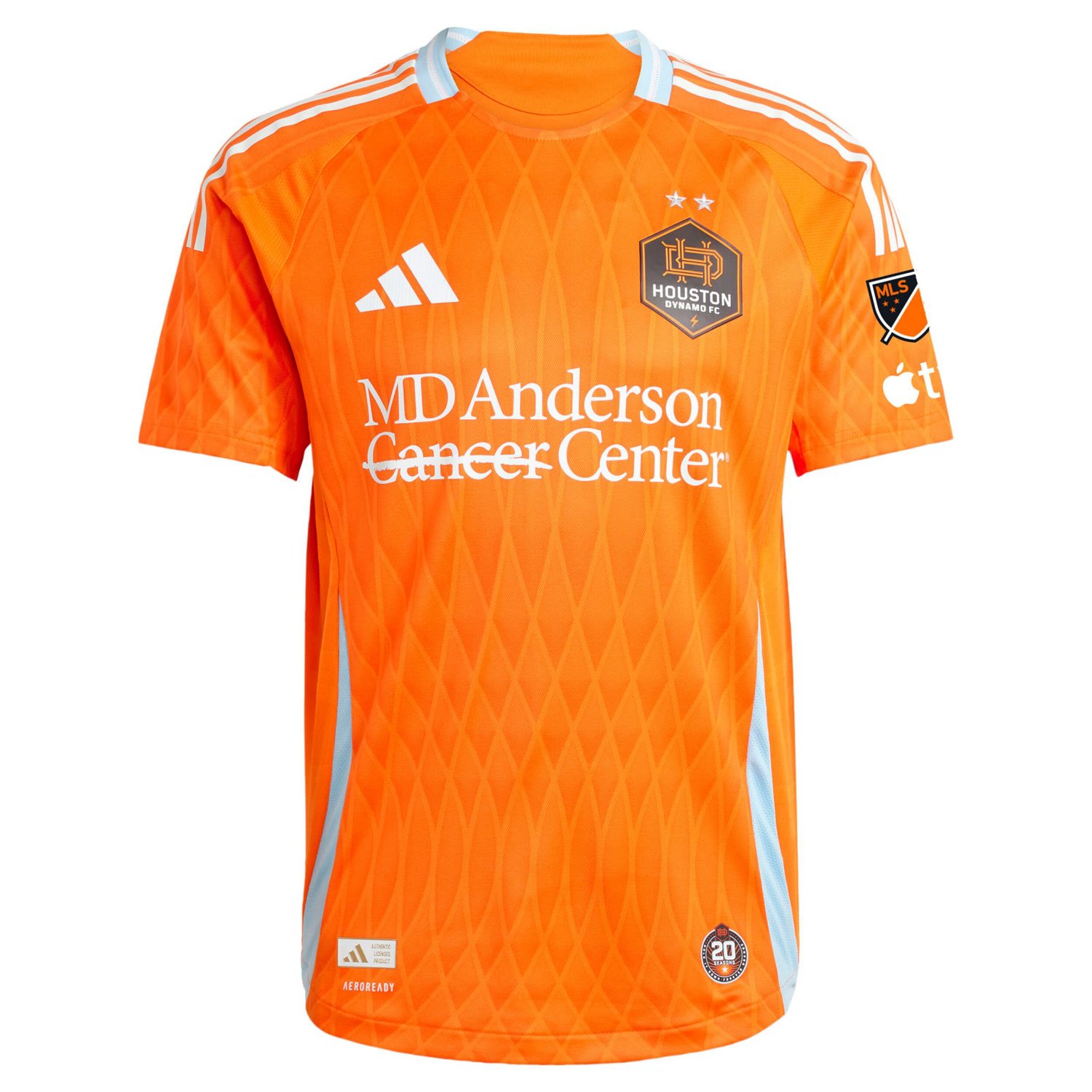 adidas Ezequiel Ponce Houston Dynamo FC 2025 Season 20 Authentic Player Jersey - view number 2