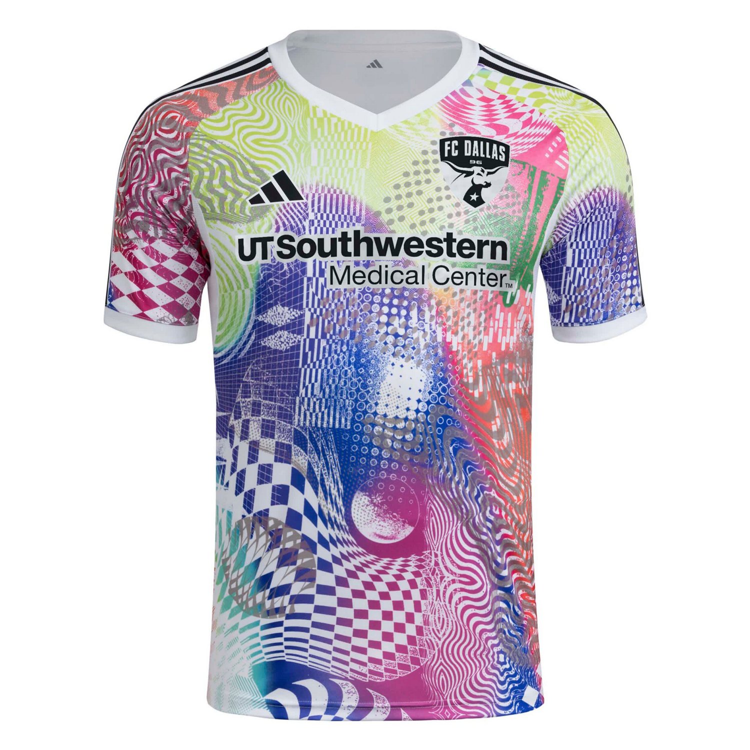 adidas FC Dallas 2025 Pride Pre-Match Top - view number 2