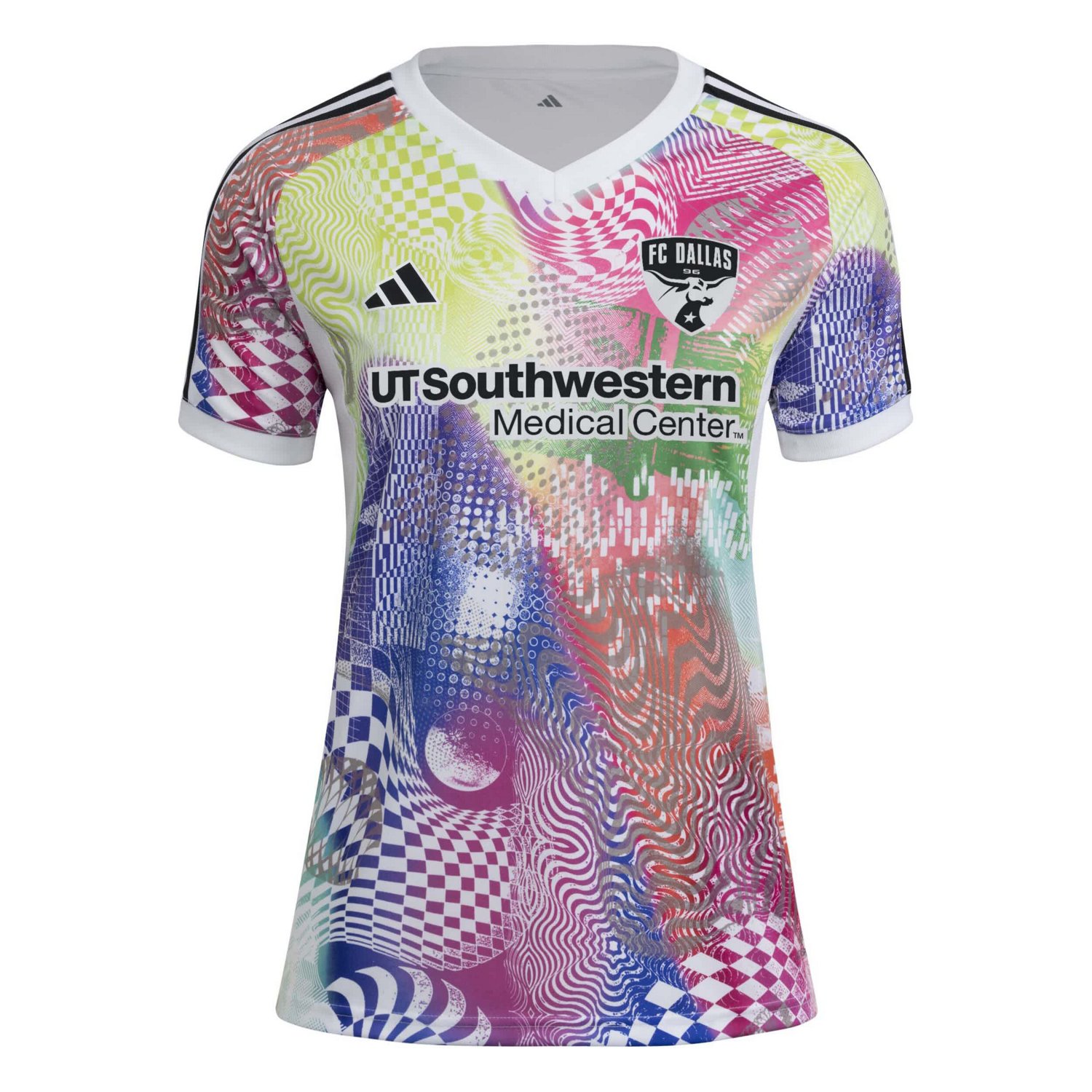 adidas FC Dallas 2025 Pride Pre-Match Top - view number 2