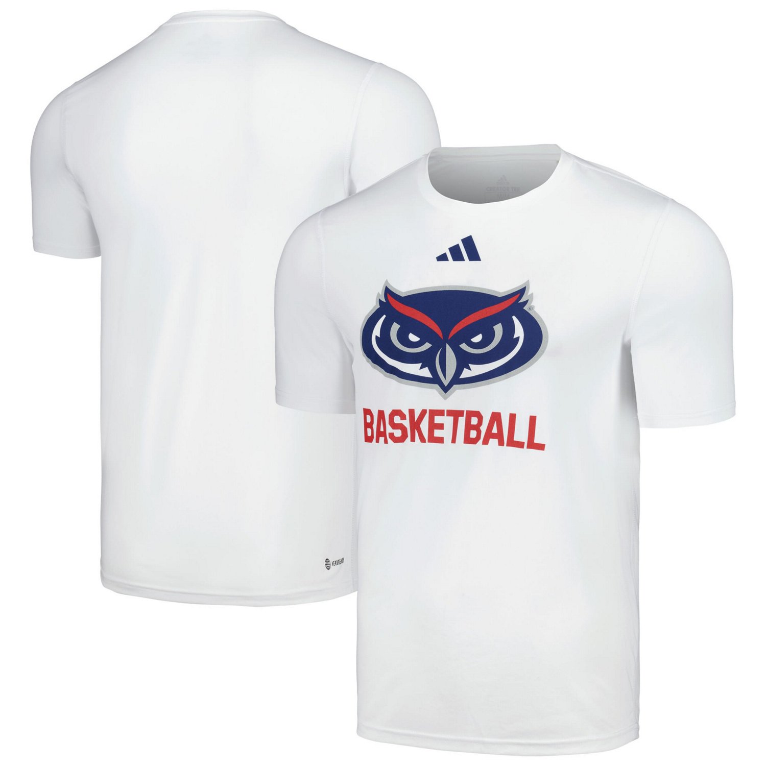 adidas Florida Atlantic Owls Basketball Creator T-Shirt - view number 1