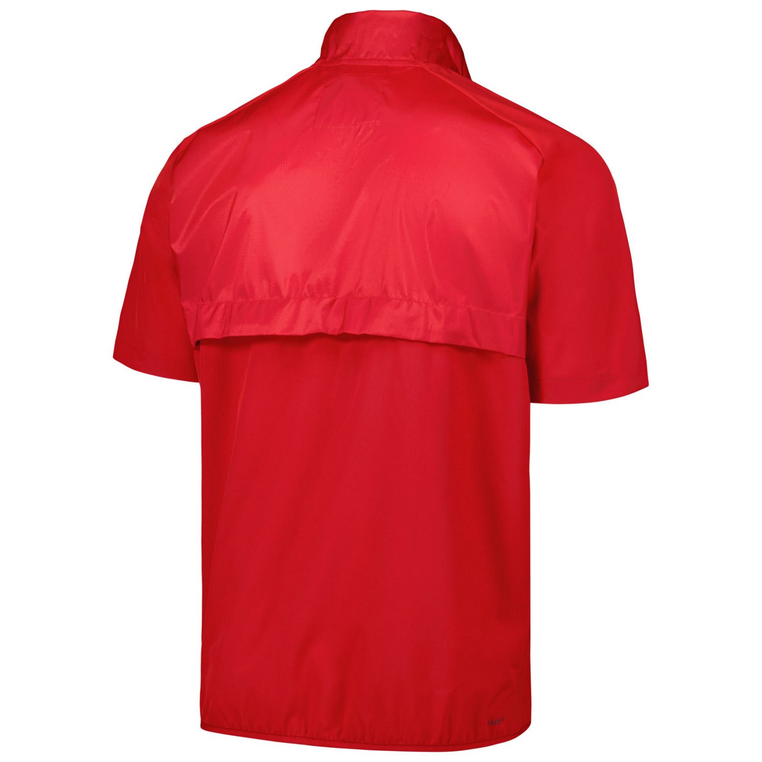 adidas Fresno State Bulldogs Sideline AEROREADY Raglan Short Sleeve Quarter-Zip Jacket                                           - view number 3