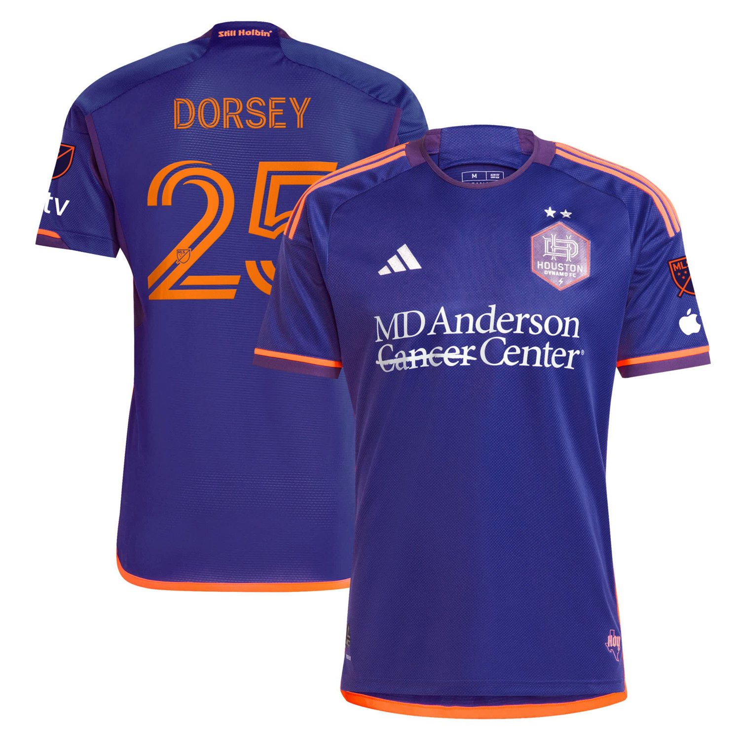 adidas Griffin Dorsey Houston Dynamo FC 2024 Still Holdin' Authentic Player Jersey