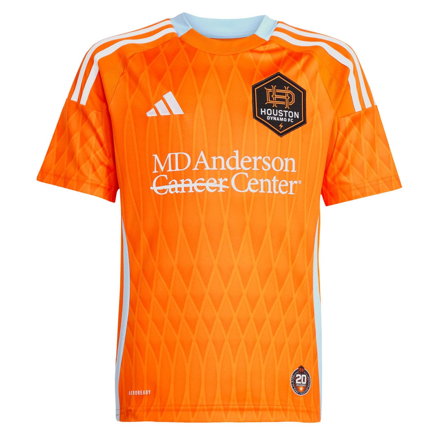 adidas Griffin Dorsey Houston Dynamo FC 2025 Season 20 Replica Player Jersey - view number 2