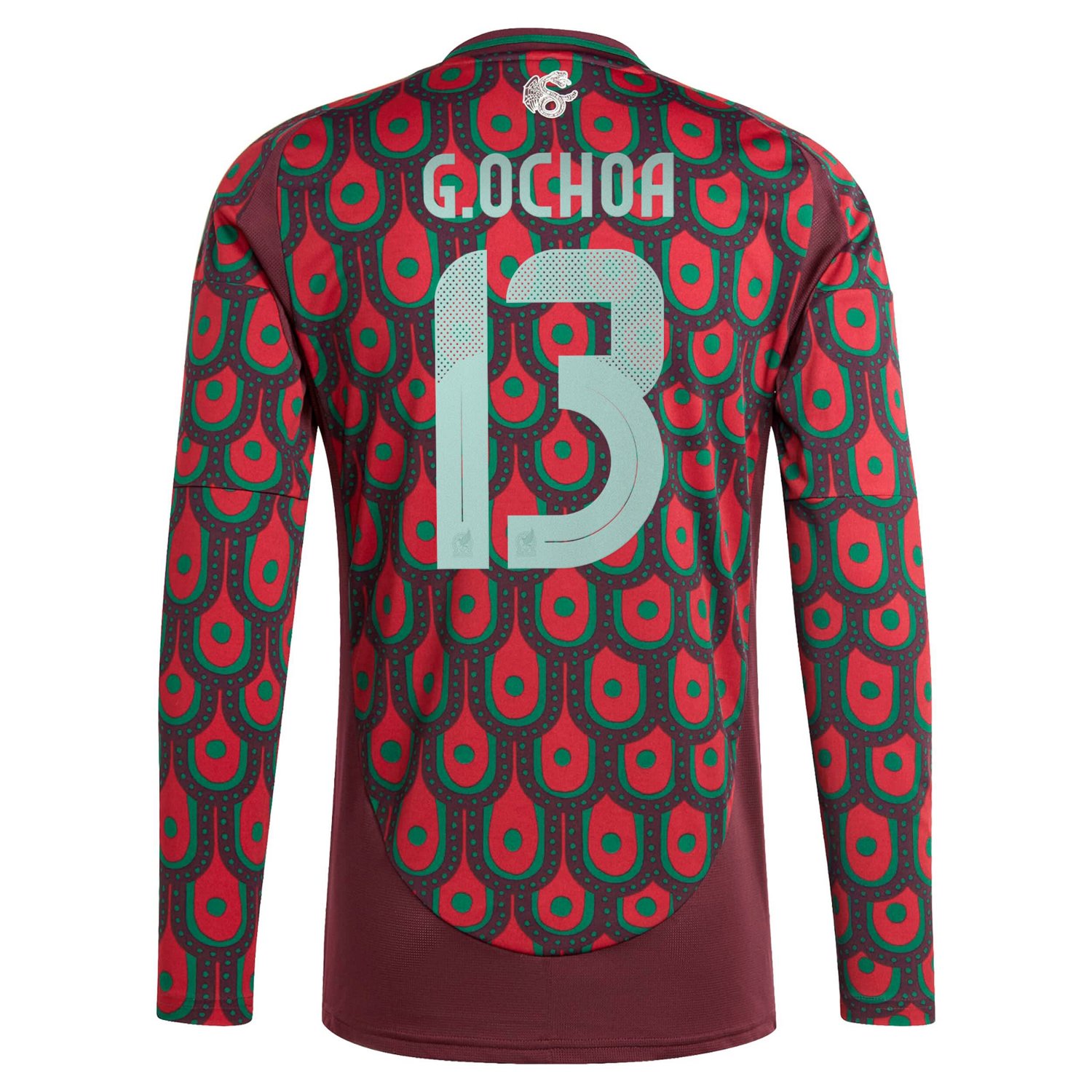 adidas Guillermo Ochoa Mexico National Team 2024 Home Replica Player Long Sleeve Jersey - view number 3