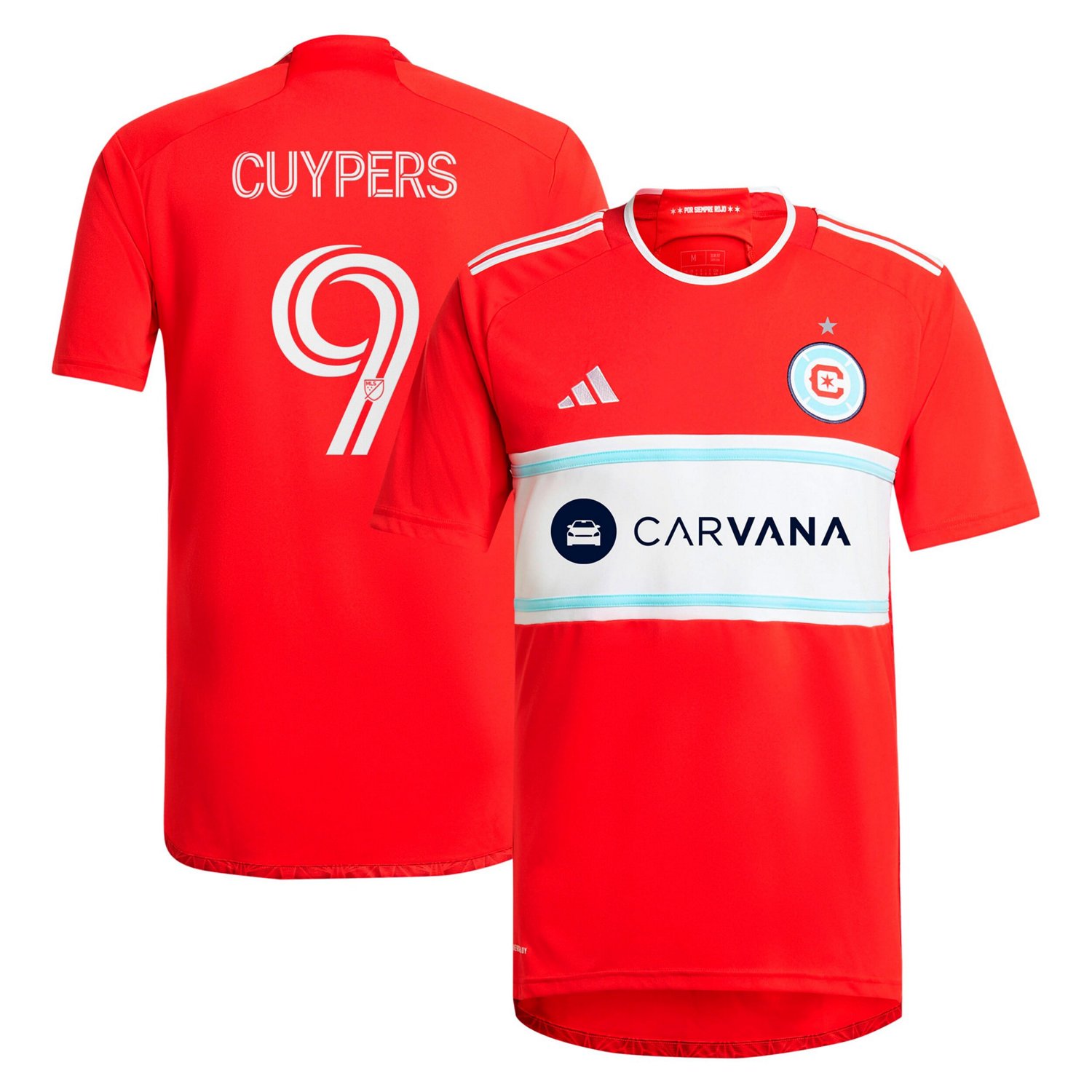 adidas Hugo Cuypers Chicago Fire 2024 Return To Replica Player Jersey - view number 1