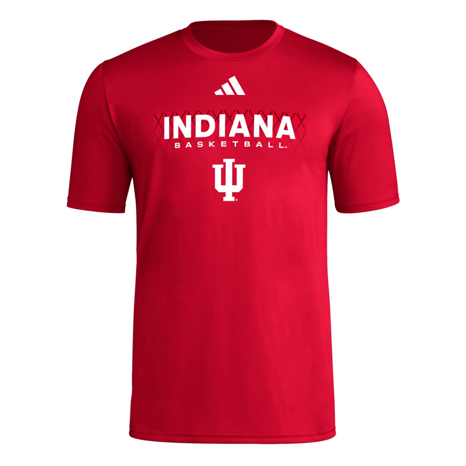 adidas Indiana Hoosiers Locker On-Court In The Fade Pregame AEROREADY T-Shirt