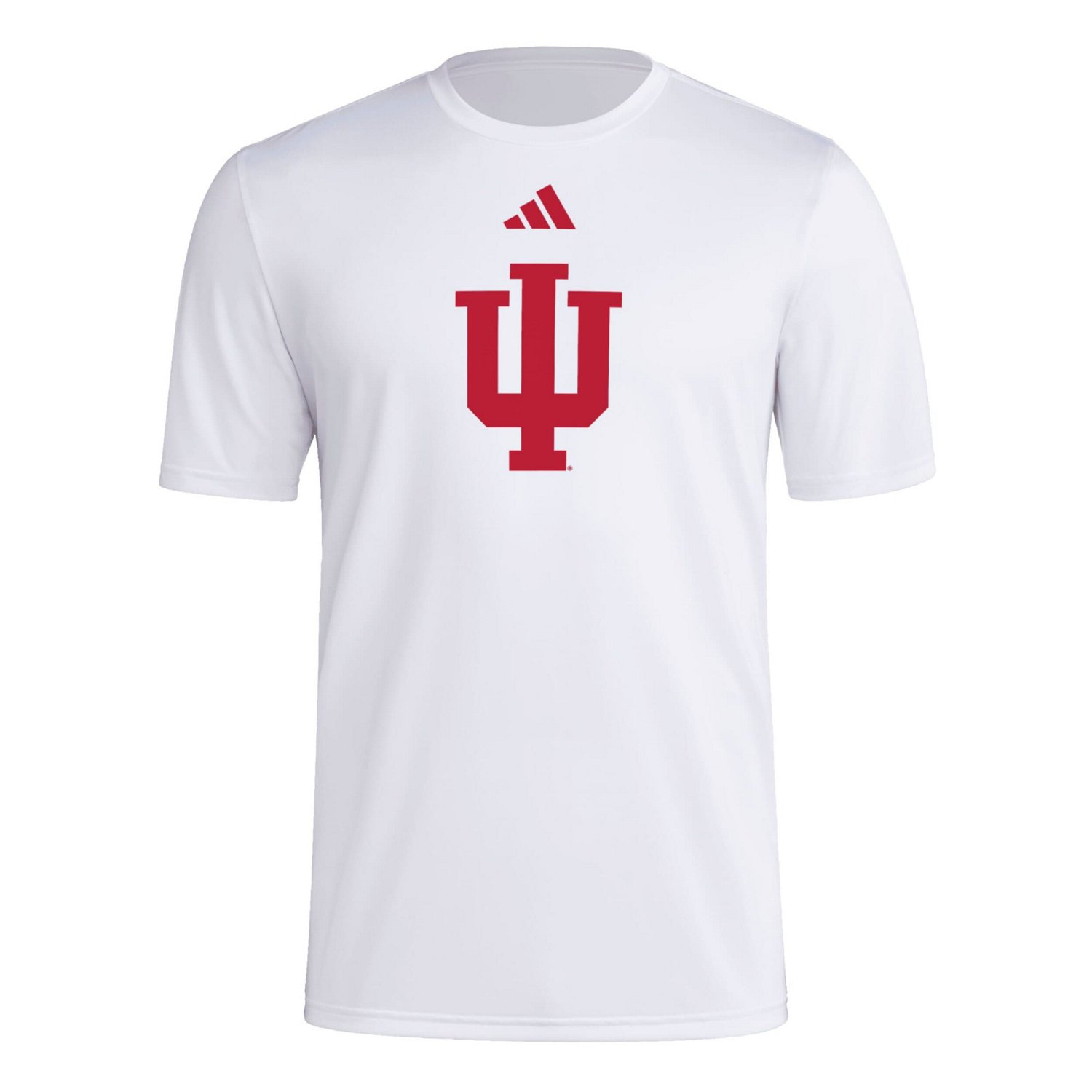 adidas Indiana Hoosiers Primary Locker Logo Pre-Game AEROREADY T-Shirt - view number 2