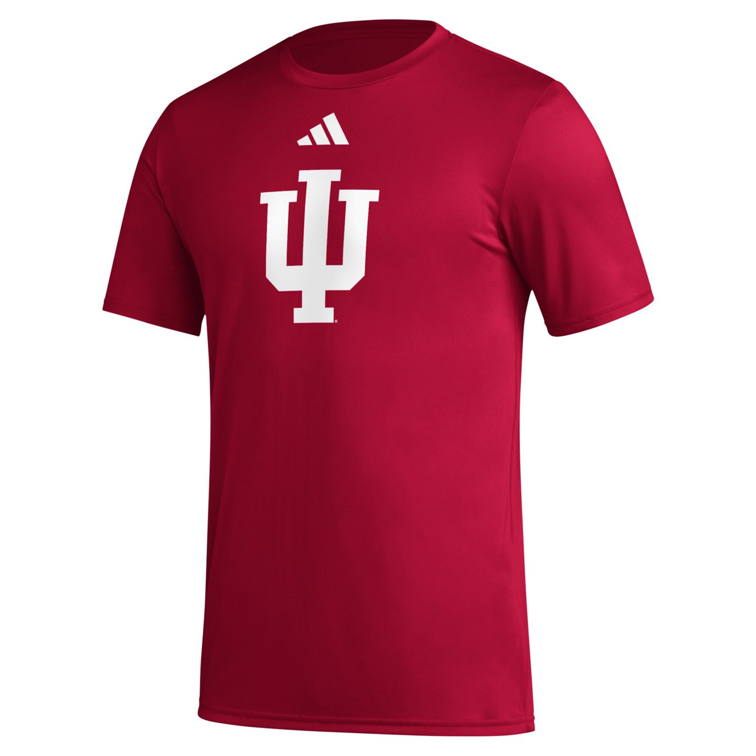 adidas Indiana Hoosiers Primary Locker Logo Pre-Game AEROREADY T-Shirt - view number 2